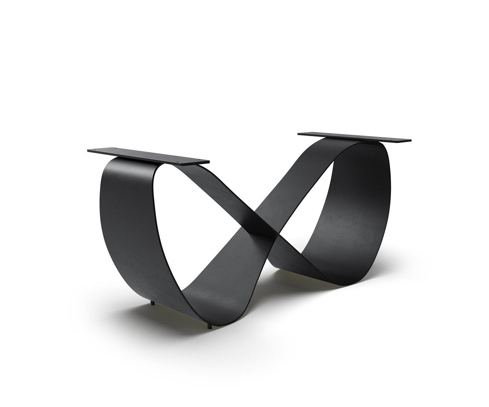 Основа за маса Метал Черен за Плот за маса от 240 cm Infinity Основа за маса Метал Черен за Плот за маса от 240 cm Infinity