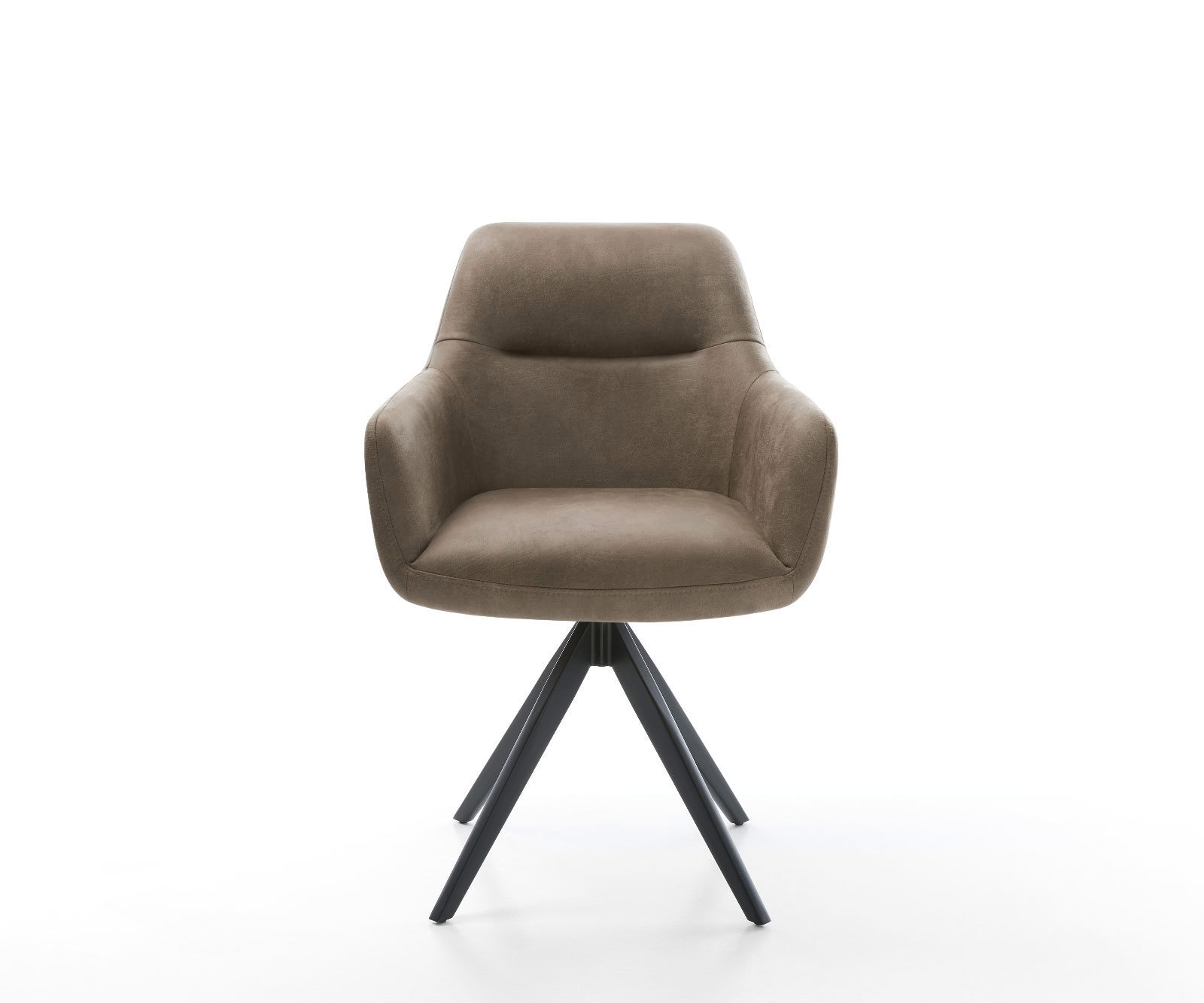 Врътящ се стол Таупе Винтидж Конус крак  Черен 180° въртящ се Pejo-Flex 1 Врътящ се стол Таупе Винтидж Конус крак  Черен 180° въртящ се Pejo-Flex 1