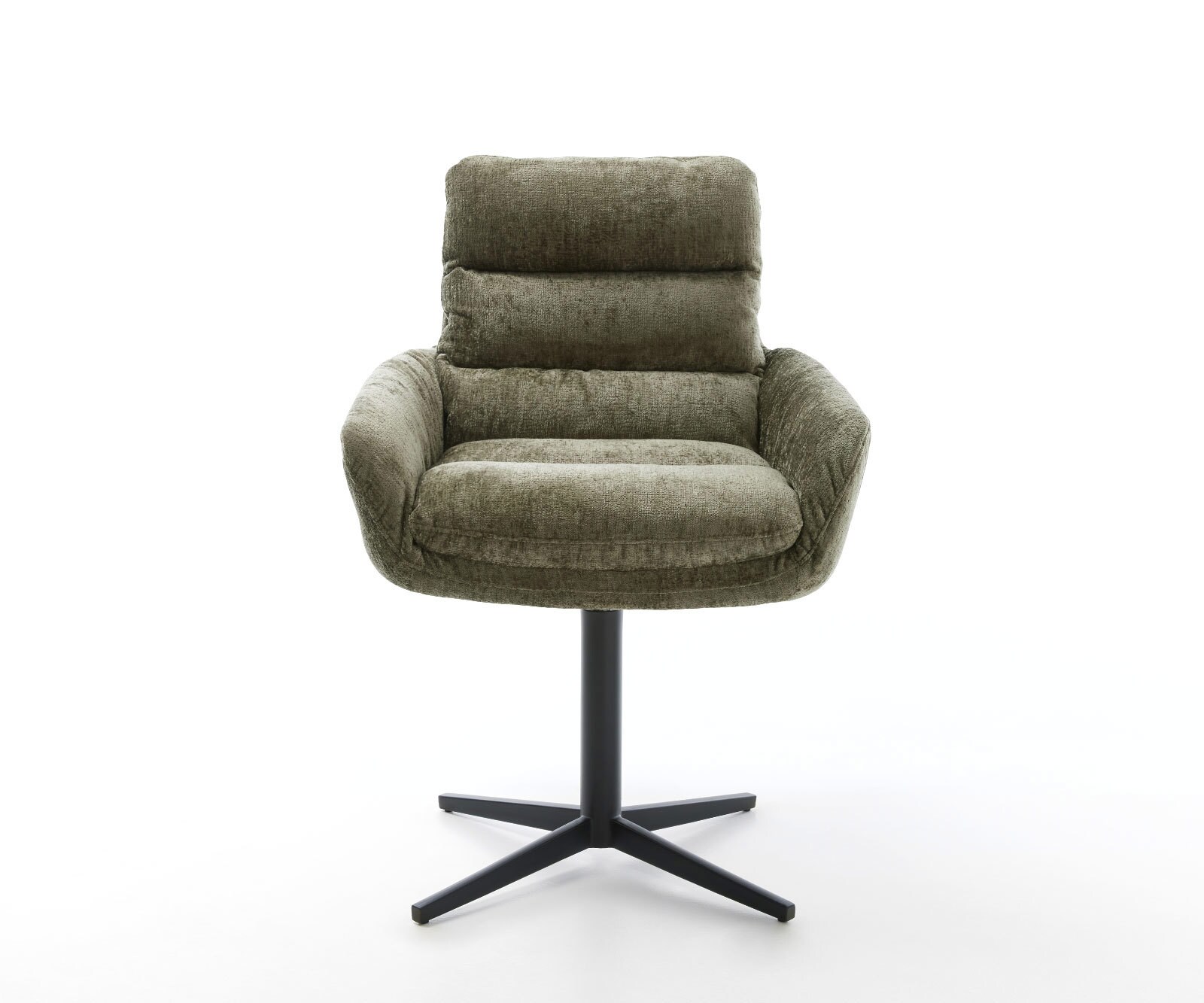 Врътящ се стол с подлакътници Шенил Маслина Офис основа Черен 360° въртящ се Abelia-Flex 1 Врътящ се стол с подлакътници Шенил Маслина Офис основа Черен 360° въртящ се Abelia-Flex 1