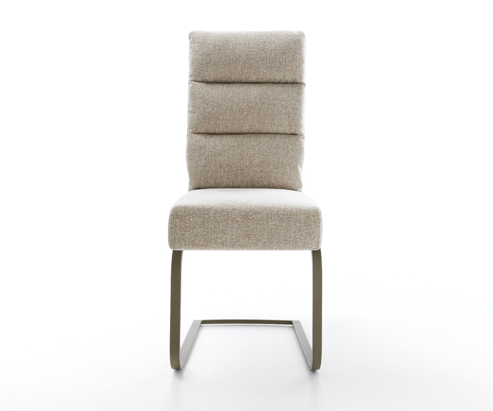 Стол с конзола Pela-Flex тъкан Soft Beige Стол с конзола покритие с плосък ефект Титаниева сърцевина с джобни пружини 2