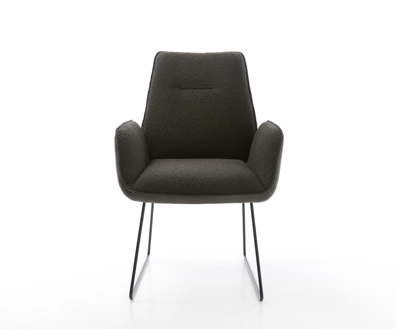 Стол за хранене Zoa-Flex микс от материали черен Основа от шейни черен Ядро от джобни пружини 1