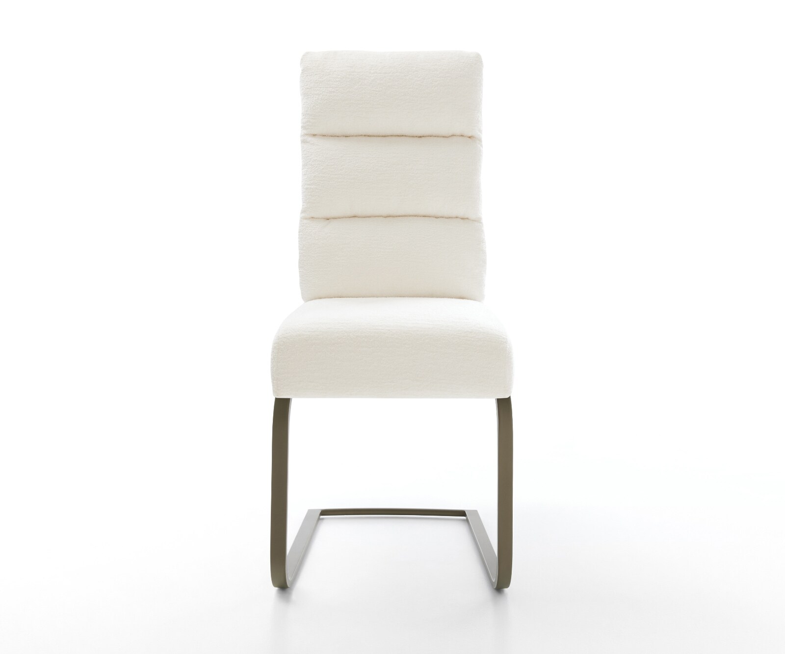 Стол с конзола Pela-Flex Bouclé Soft Beige Стол с конзола с плосък ефект Титаниева сърцевина от джобни пружини 1