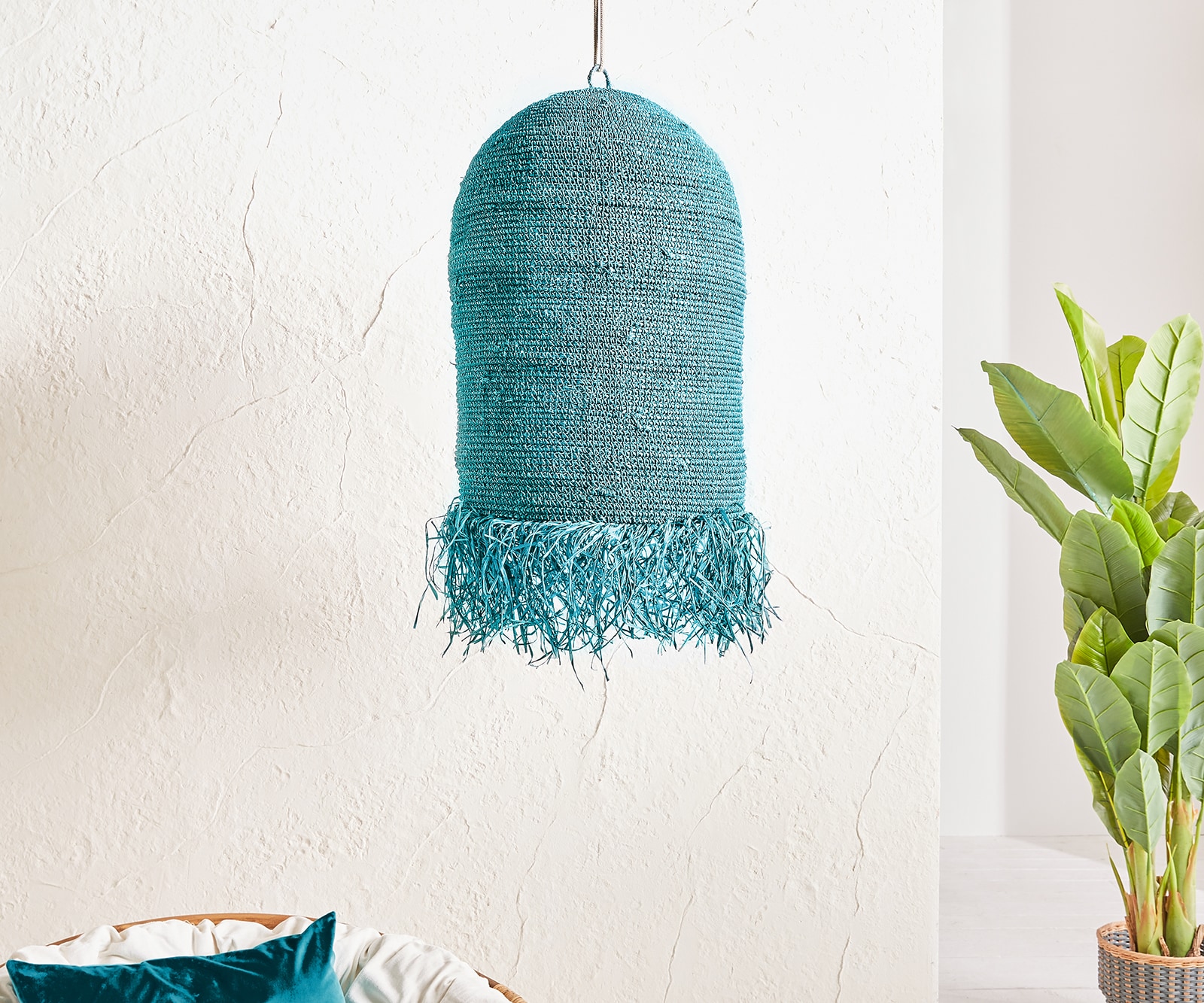 Полилей Ø 75x90 cm Тюркоаз от воден зюмбюл Kubu-Kubu Полилей Ø 75x90 cm Тюркоаз от воден зюмбюл Kubu-Kubu