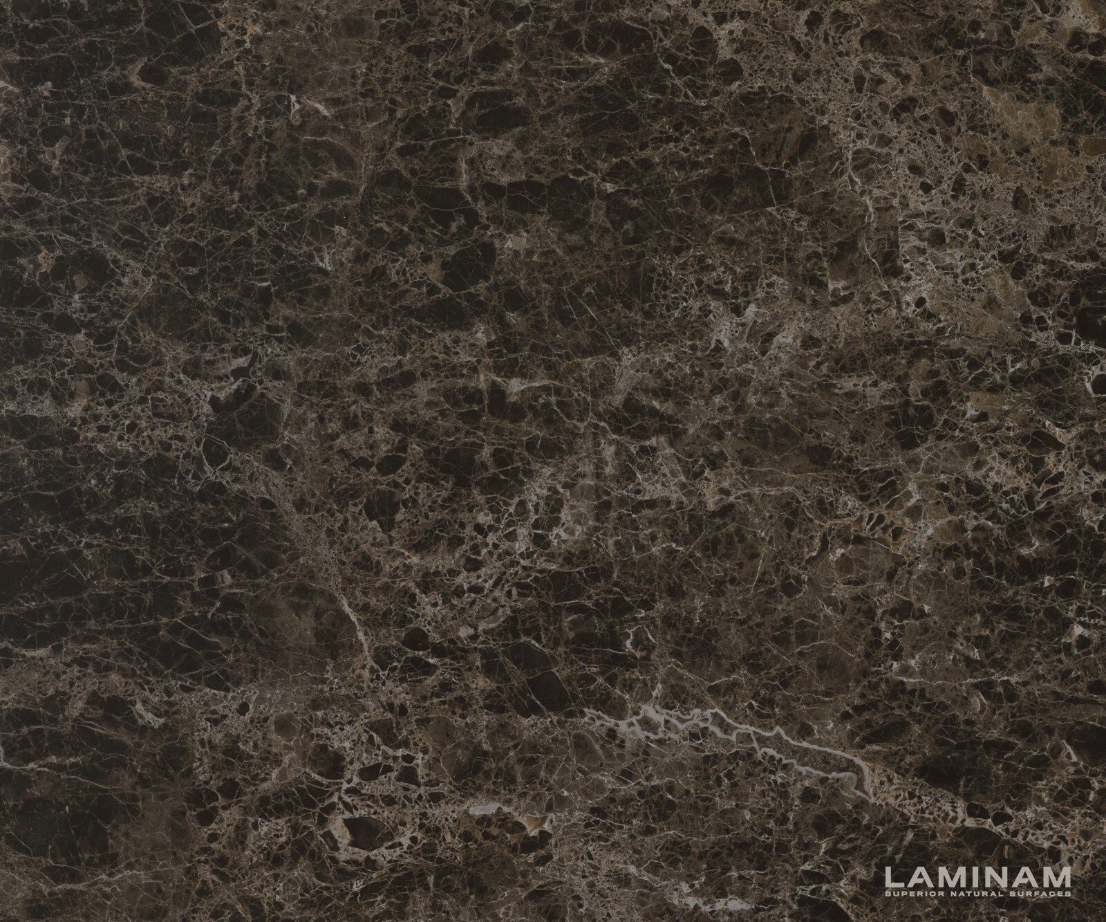 Масичка за кафе Ekrem 65x65 cm Керамичен ламинат®Emperador Extra Lucidato Тъмно кафяво Hairpin Metal Black 2