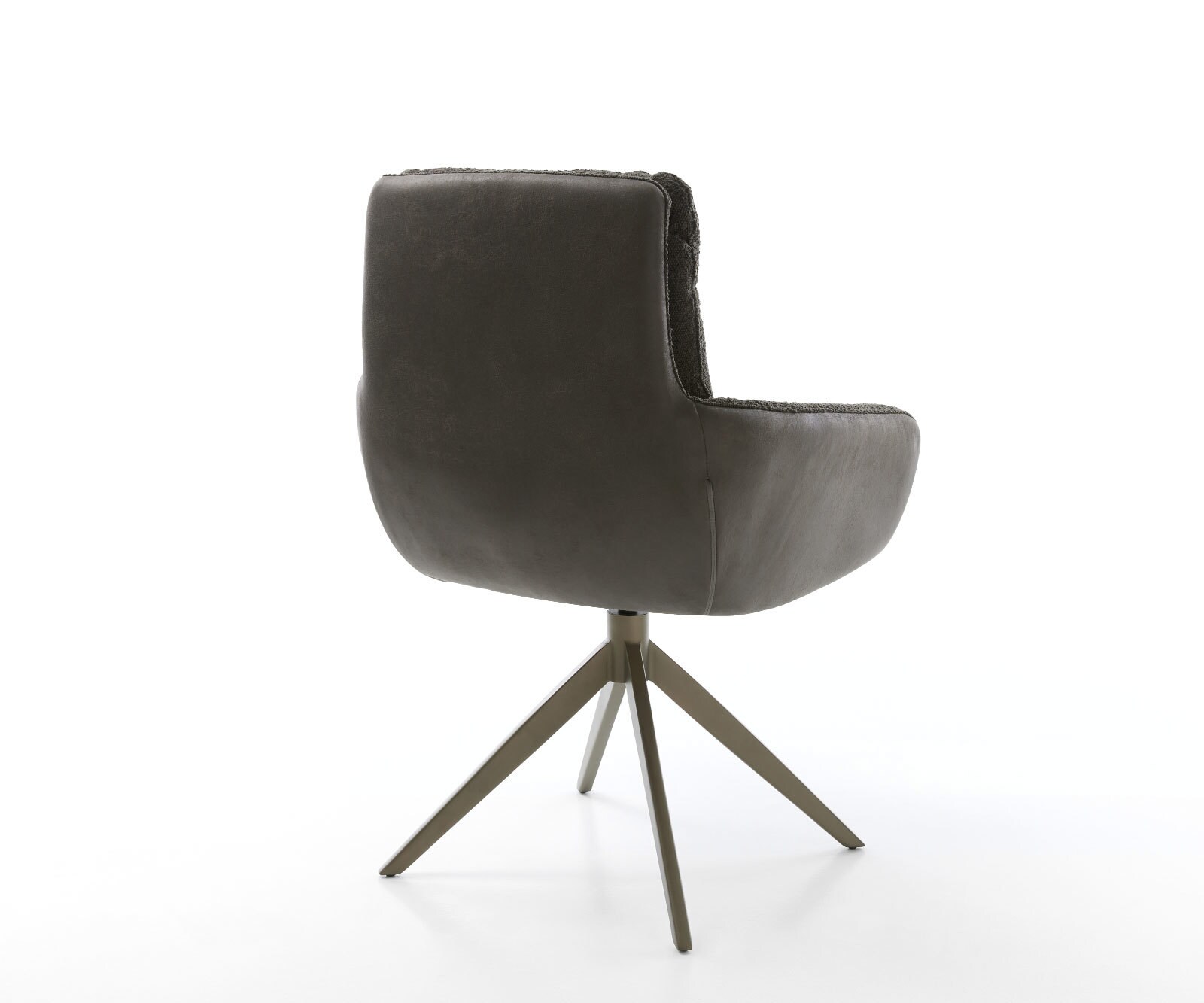 Врътящ се стол с подлакътници Комбинация от дамаски Черен Конус крак плосък  Titan 360° въртящ се Люлеещ се Abelia-Flex 4 Врътящ се стол с подлакътници Комбинация от дамаски Черен Конус крак плосък  Titan 360° въртящ се Люлеещ се Abelia-Flex 4