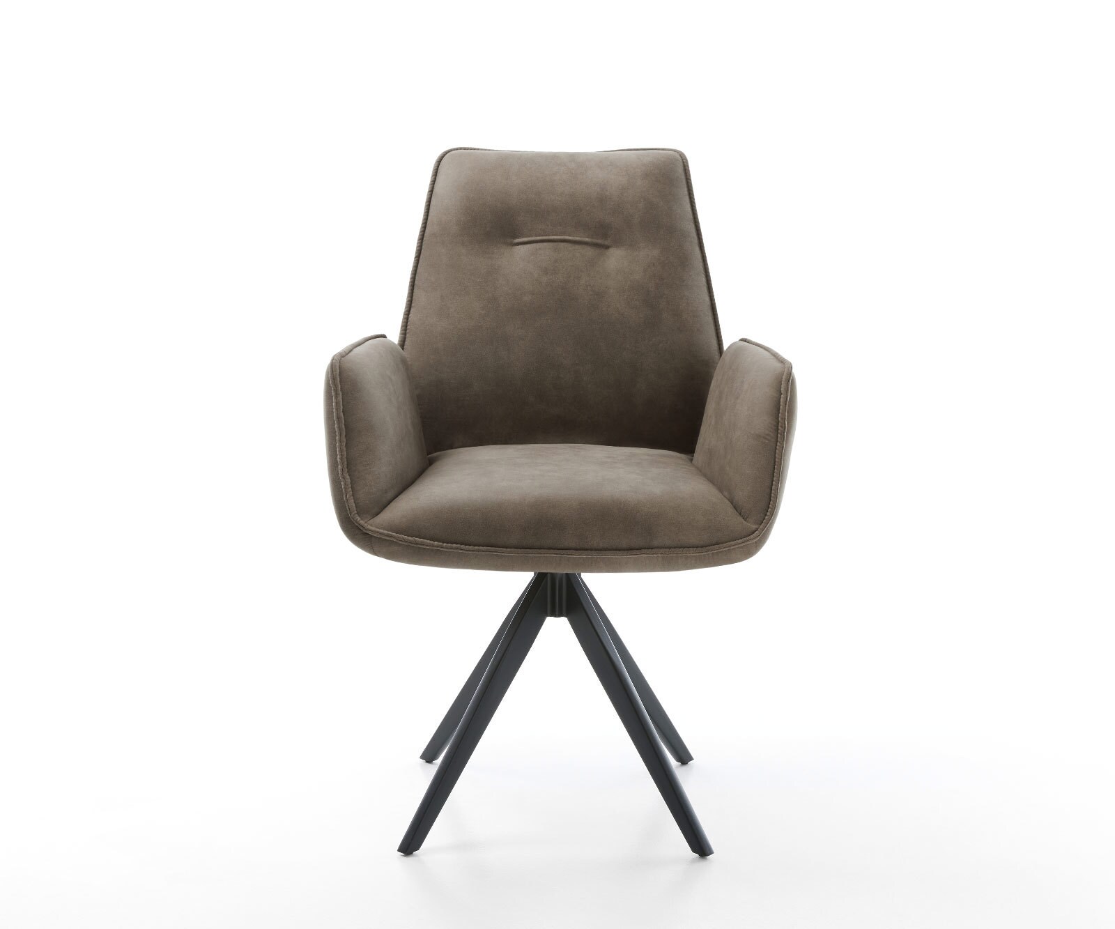 Врътящ се стол Таупе Винтидж Конус крак  Черен 180° въртящ се Zoa-Flex 1 Врътящ се стол Таупе Винтидж Конус крак  Черен 180° въртящ се Zoa-Flex 1