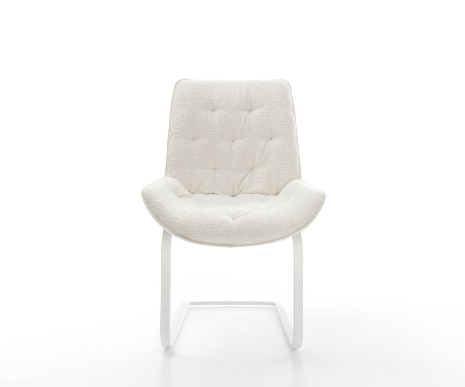 Конзолен стол Taimi-Flex Bouclé Soft Beige Конзолен стол flat White 1