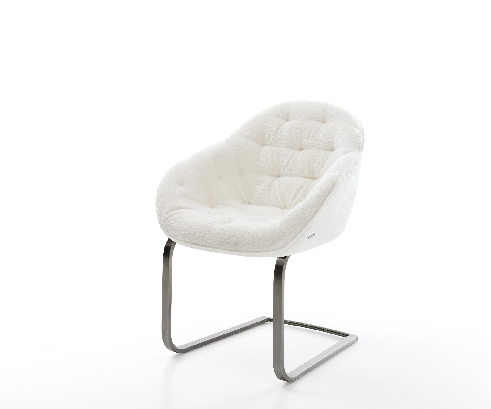 Конзолен стол Gaio-Flex Bouclé Soft Beige Конзолен стол flat Graphite 1