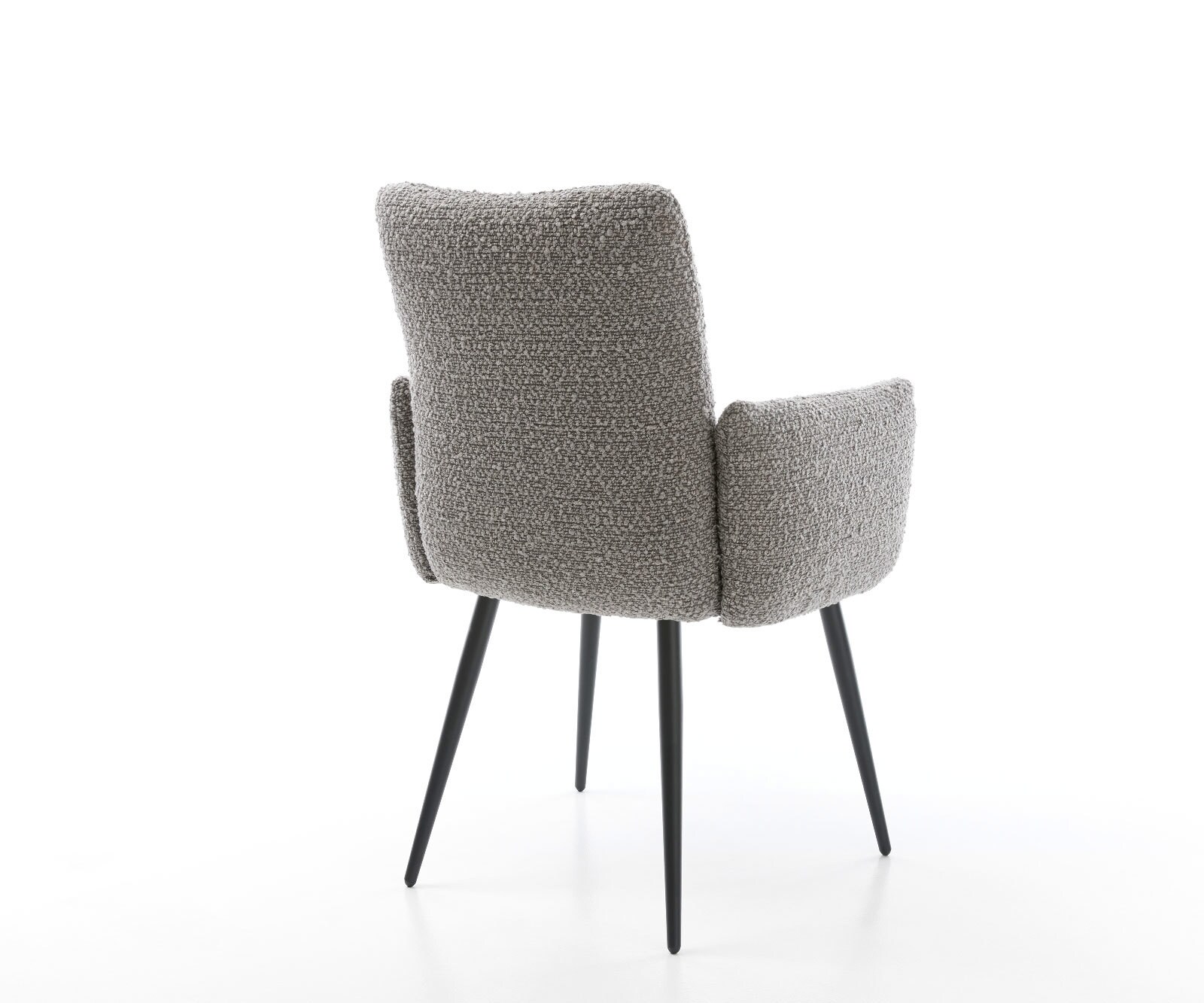 Стол Букле Сребристосив 4-крака Прави Черни Покет пружина Jova-Flex 5