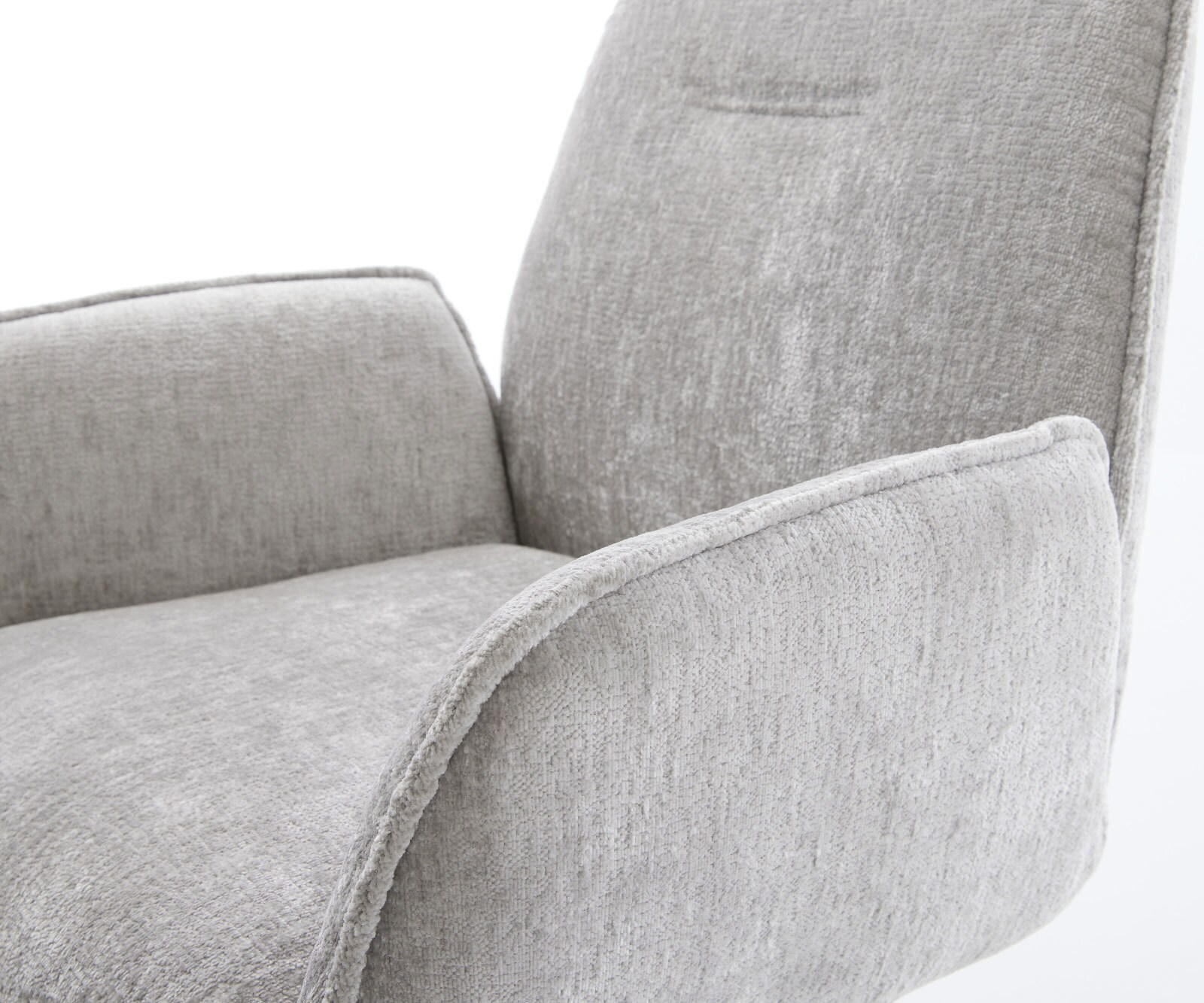 Конзола Zoa-Flex шенил сребристо-сива конзола плоска графитна пружина с джобно ядро 3