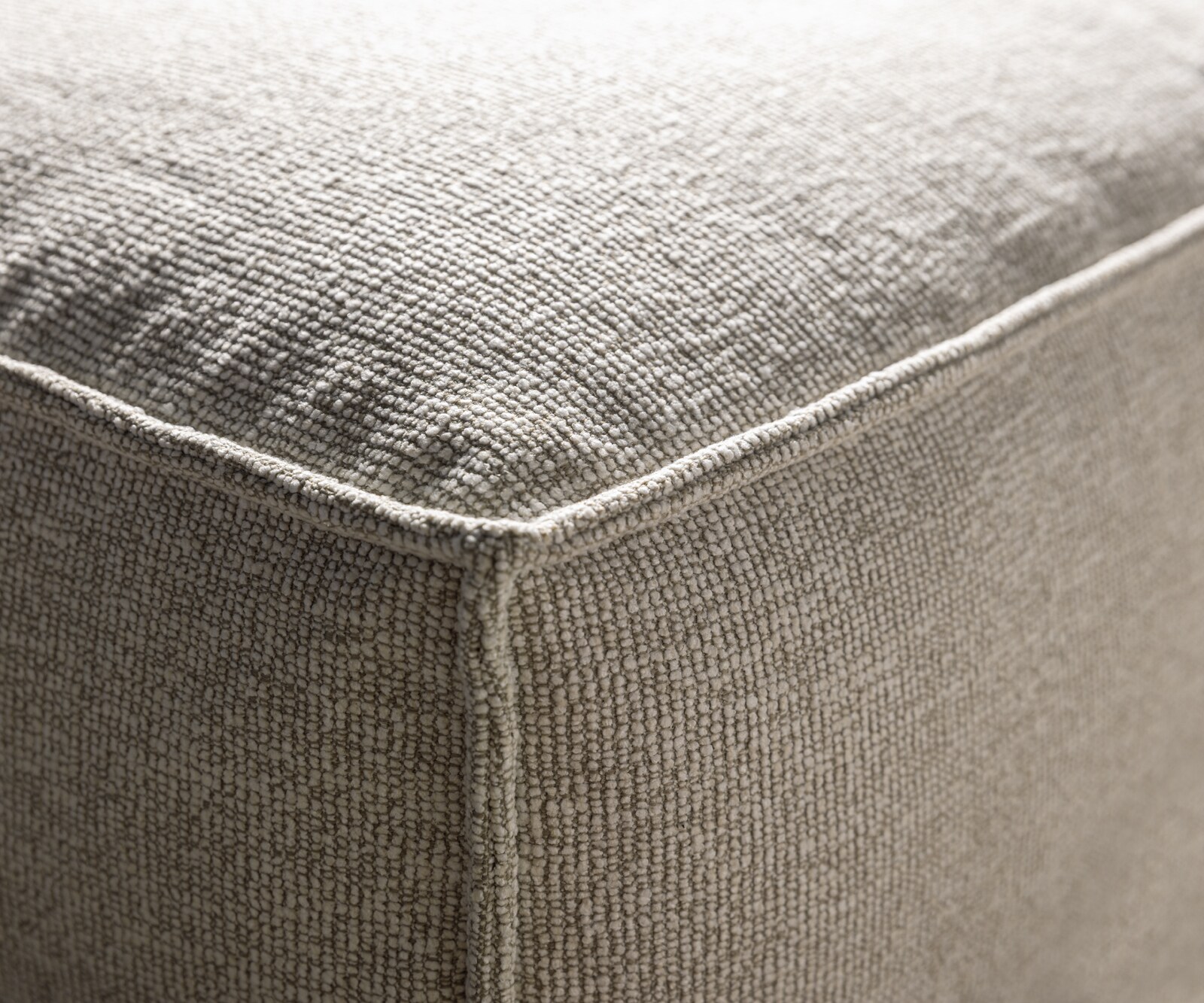 Дневен кът Freestyle 360x290 cm тъкан меко бежово с тръбен шев 4