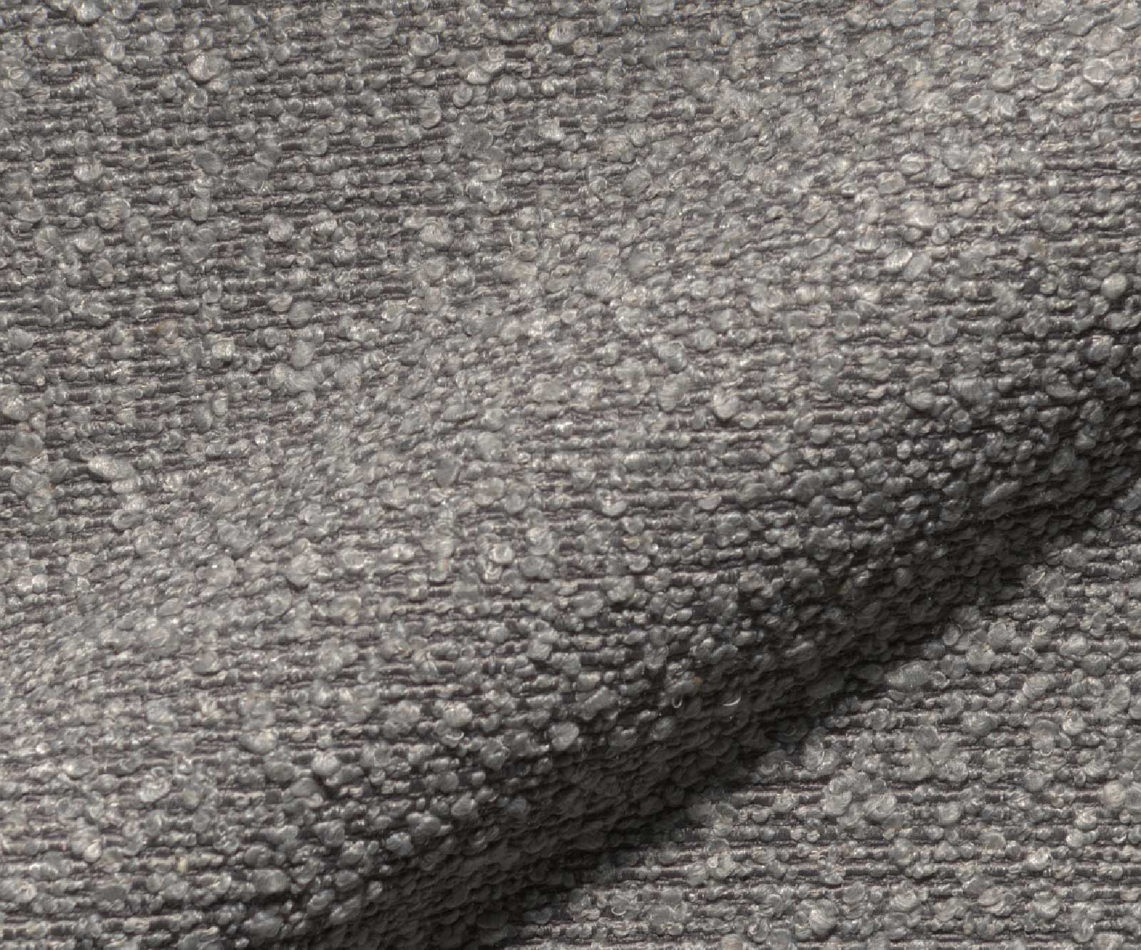 Кресло за отдих Nova 88x88 cm bouclé сребристо сив 2