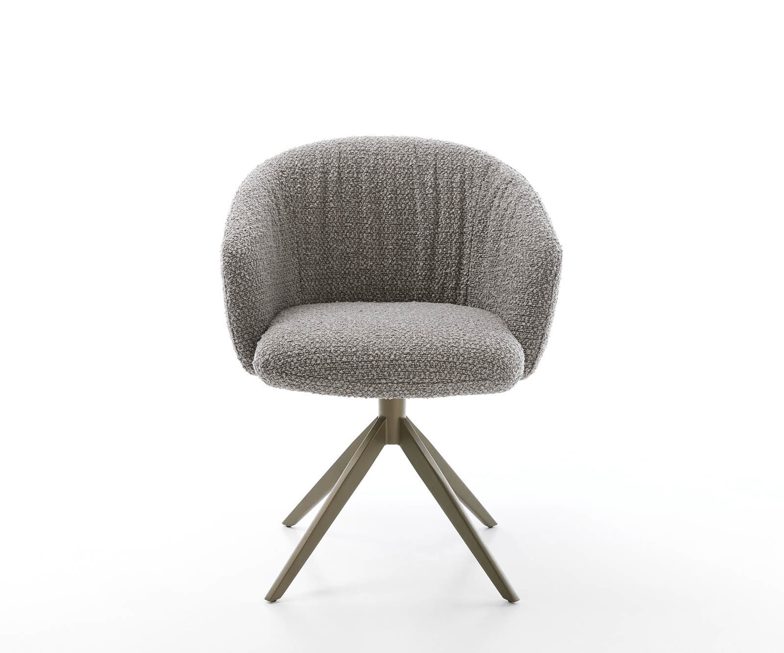 Врътящ се стол с подлакътници Букле СребристСив Конус крак плосък  Titan 360° въртящ се Покет пружина Caja-Flex 1 Врътящ се стол с подлакътници Букле СребристСив Конус крак плосък  Titan 360° въртящ се Покет пружина Caja-Flex 1