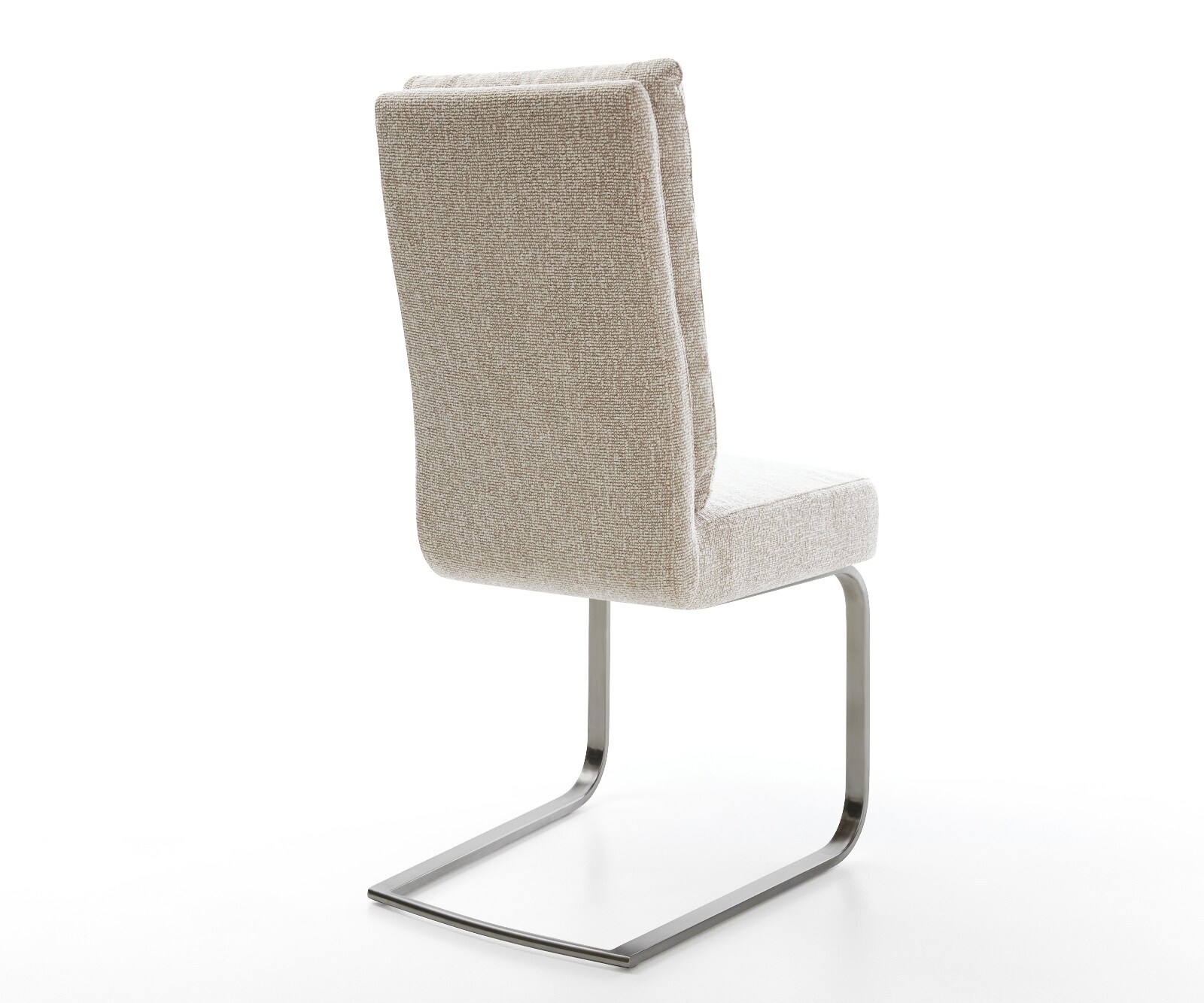 Стол с конзола Pela-Flex тъкан Soft Beige Стол с конзола плосък Графитна сърцевина с джобни пружини 5