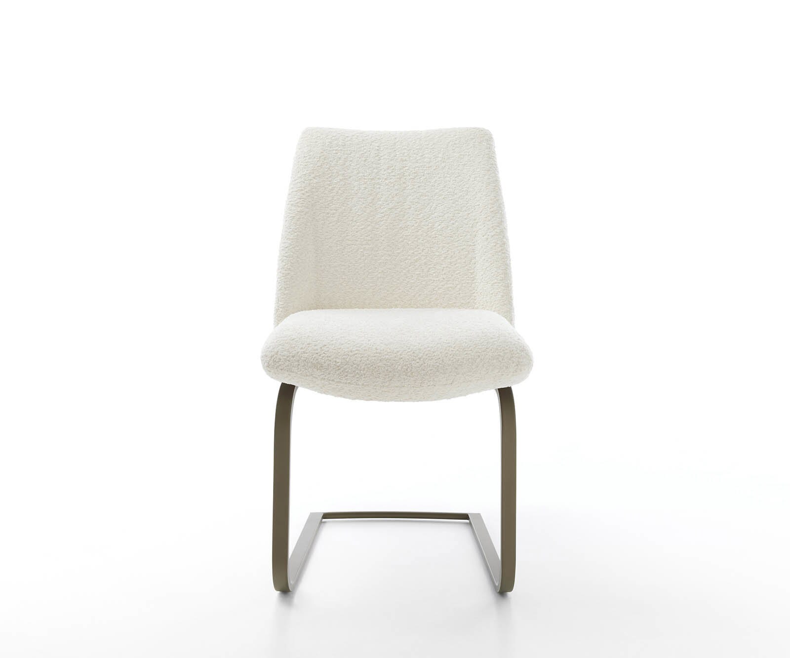 Люлеещ стол Букле Бял Конзолен крак плосък  Титан Покет пружина Elso-Flex 1 Люлеещ стол Букле Бял Конзолен крак плосък  Титан Покет пружина Elso-Flex 1