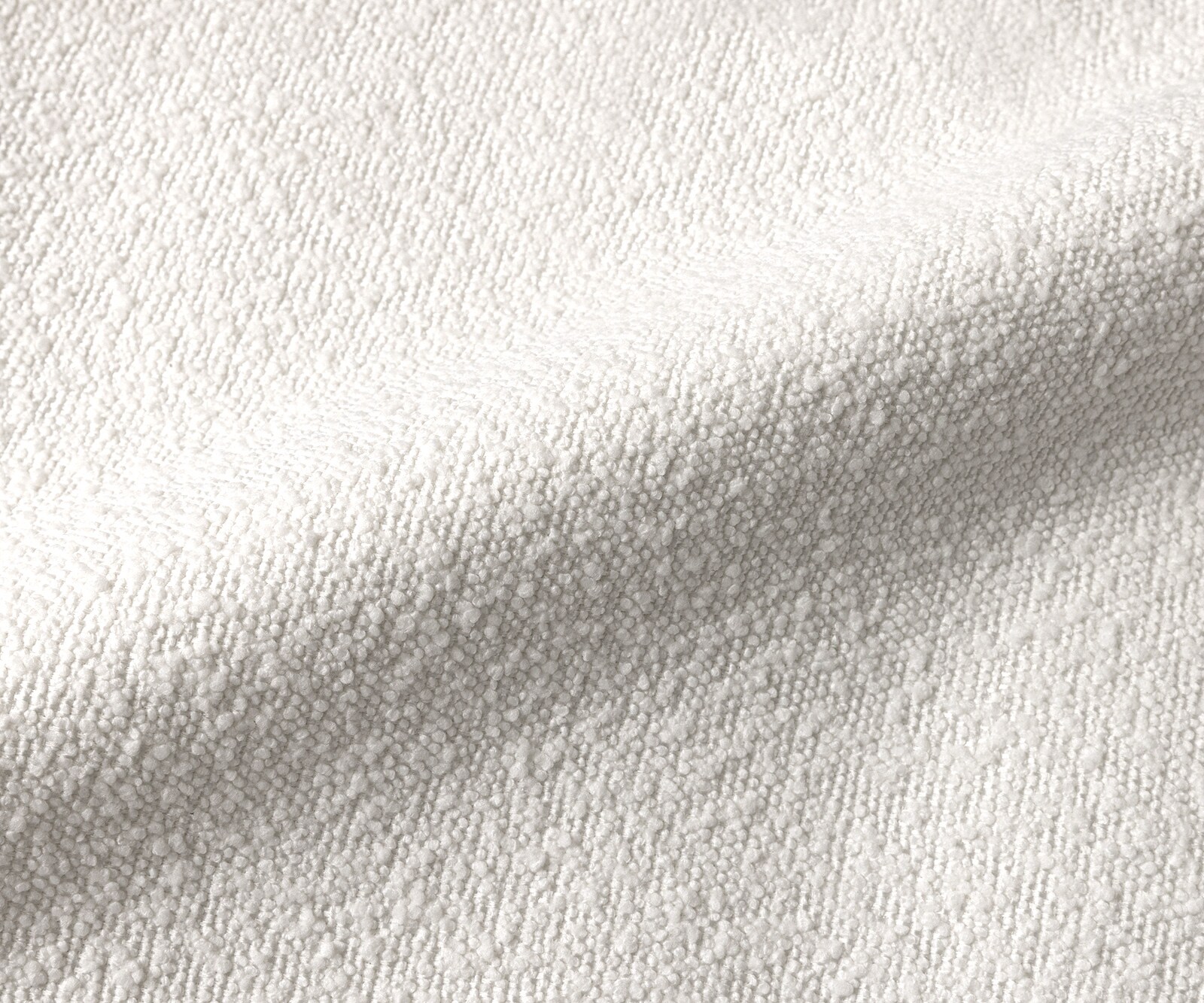 Голям диван Freestyle 280x110 cm Bouclé с кремаво-бели шевове 2