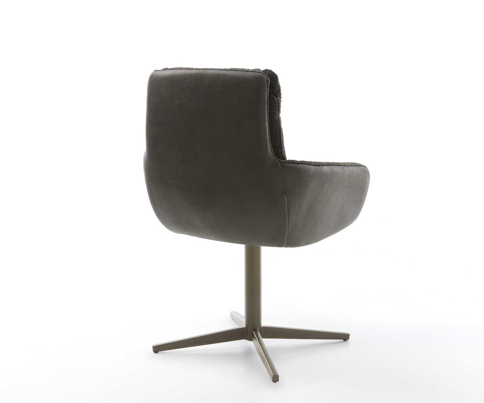 Врътящ се стол с подлакътници Комбинация от дамаски Черен Офис основа  Titan 360° въртящ се Abelia-Flex 4 Врътящ се стол с подлакътници Комбинация от дамаски Черен Офис основа  Titan 360° въртящ се Abelia-Flex 4