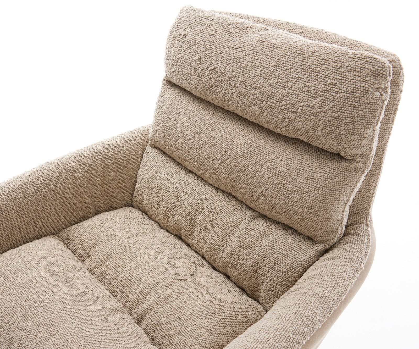 Въртящ се стол Abelia-Flex с подлакътници Материал микс кал Дървена рамка ъглова 180° въртяща се 4