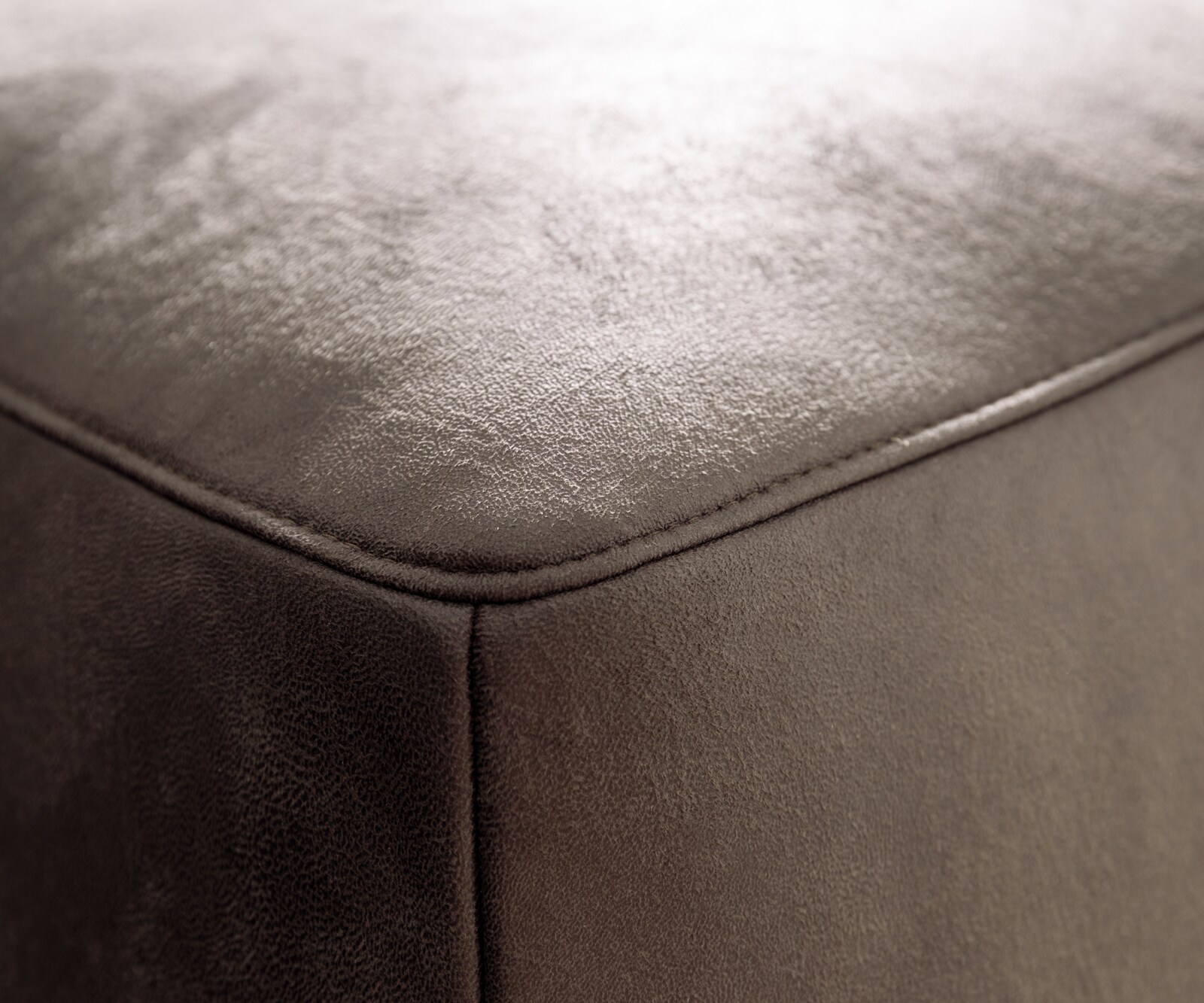 Ъглов диван Freestyle 310x200 cm микрофибър сив цвят винтидж шев 4