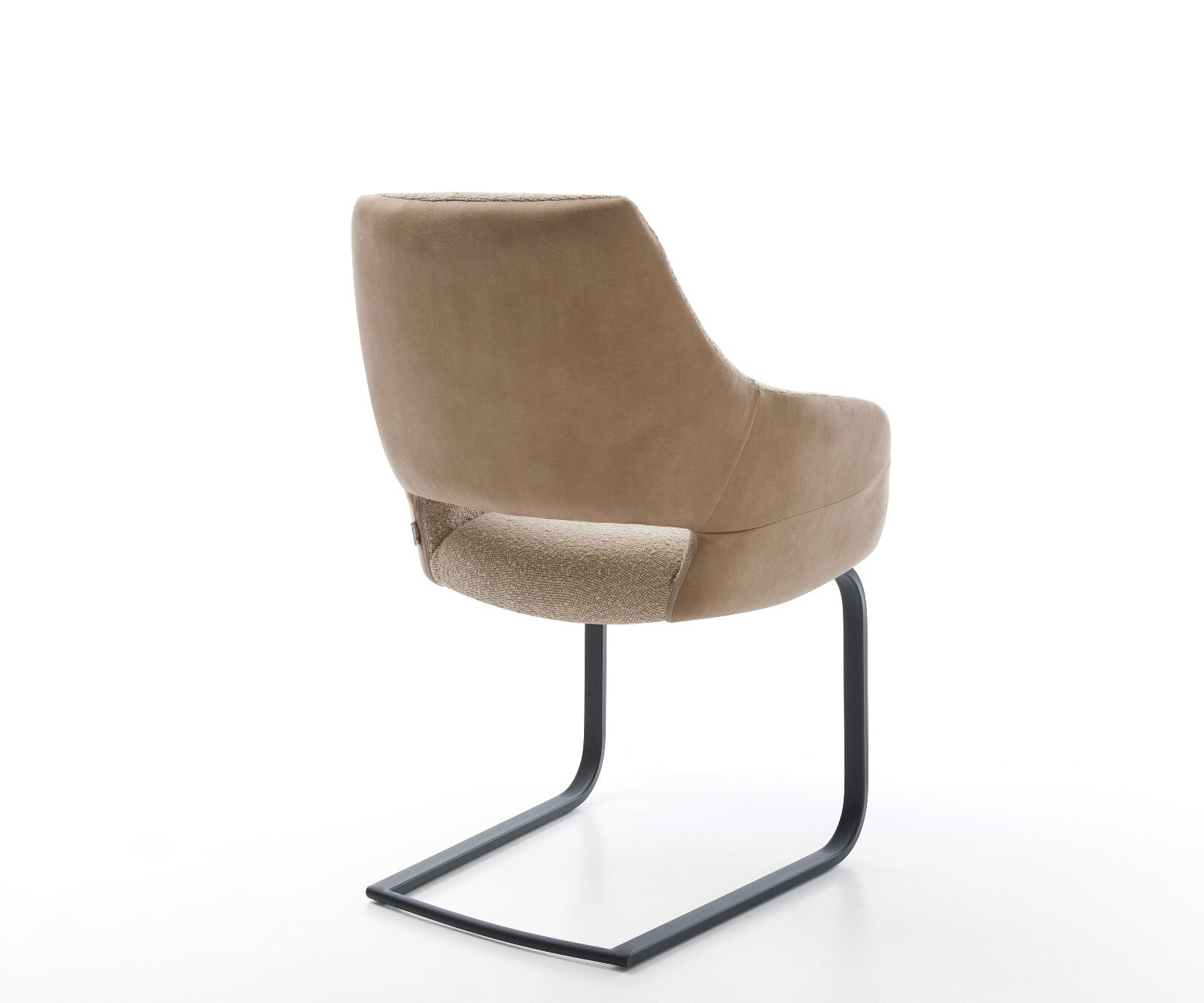 Yago-Flex конзолен стол с подлакътници материал микс кал конзолен стол плосък черен 5