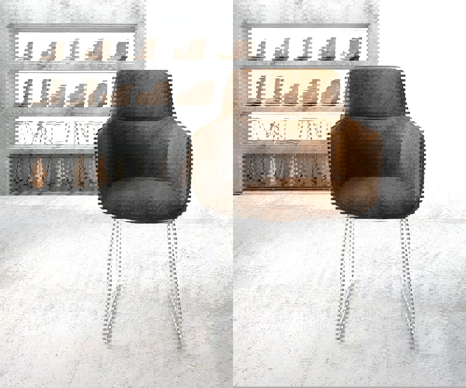 Фотьойл Pejo-Flex кафяв античен основа за шейни от неръждаема стомана 1