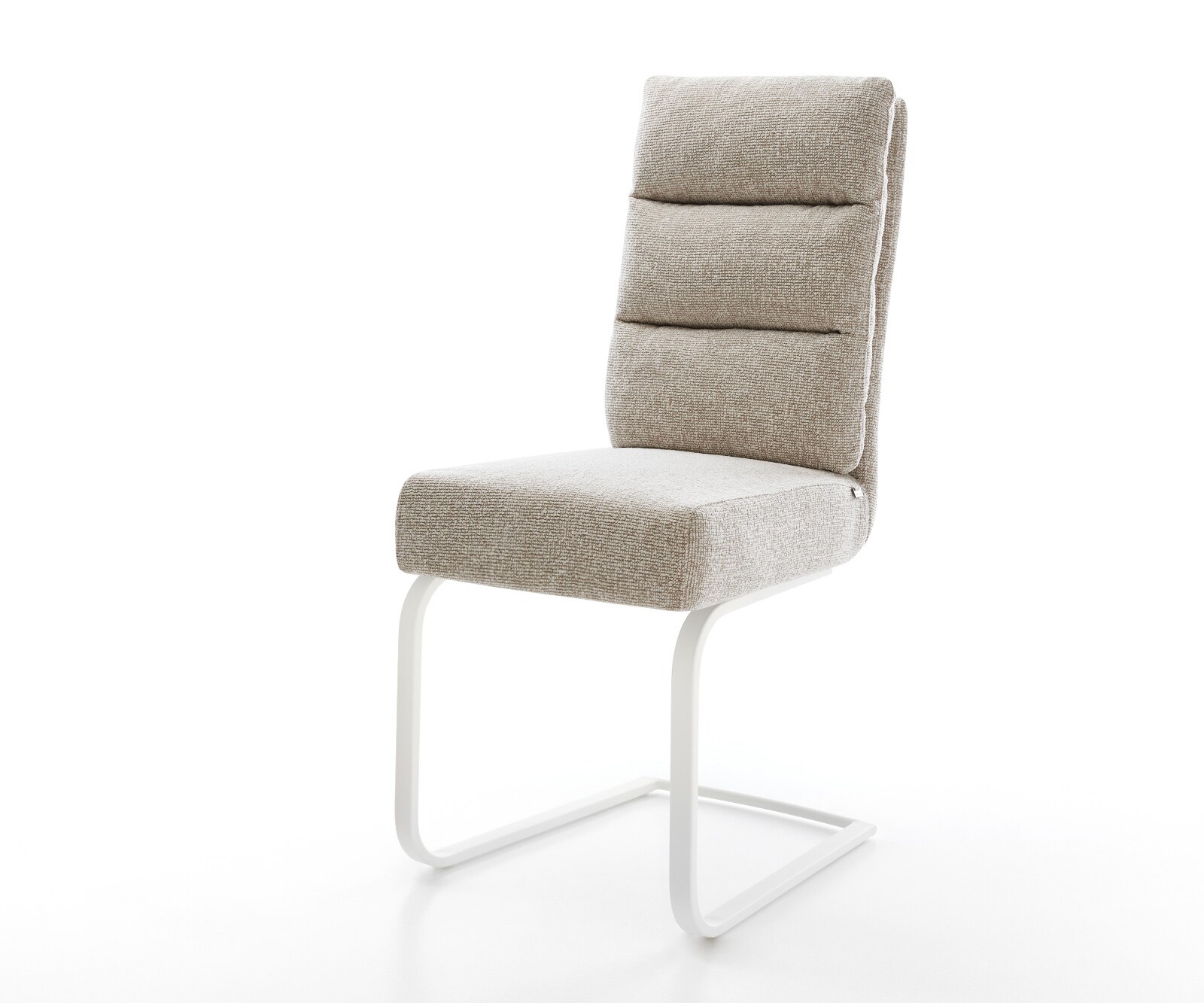 Стол с конзола Pela-Flex Тъкан Soft Beige Стол с конзола плосък White Pocket spring core