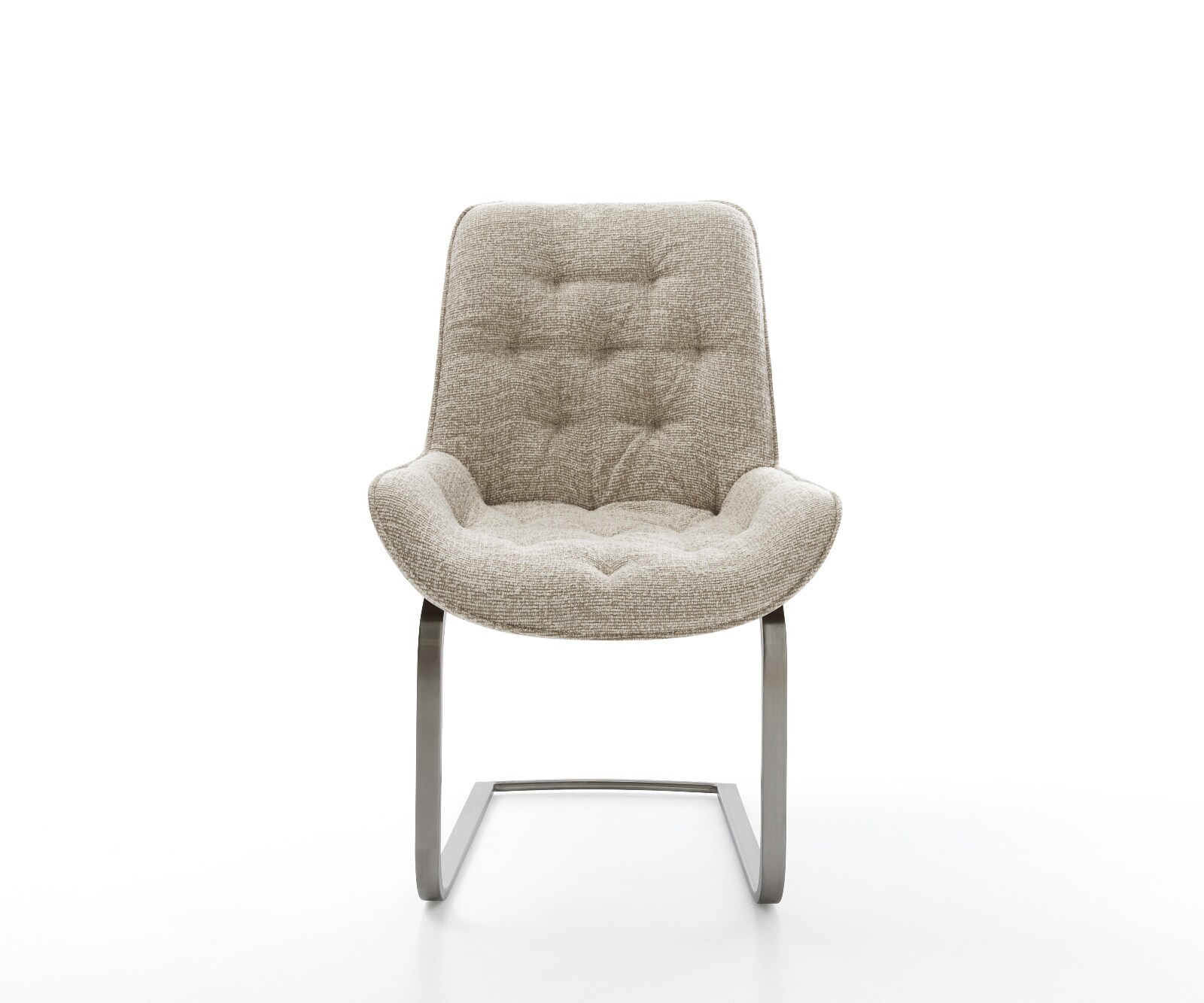 Конзолен стол Taimi-Flex Тъкан Soft Beige Конзолен стол плосък Graphite 2