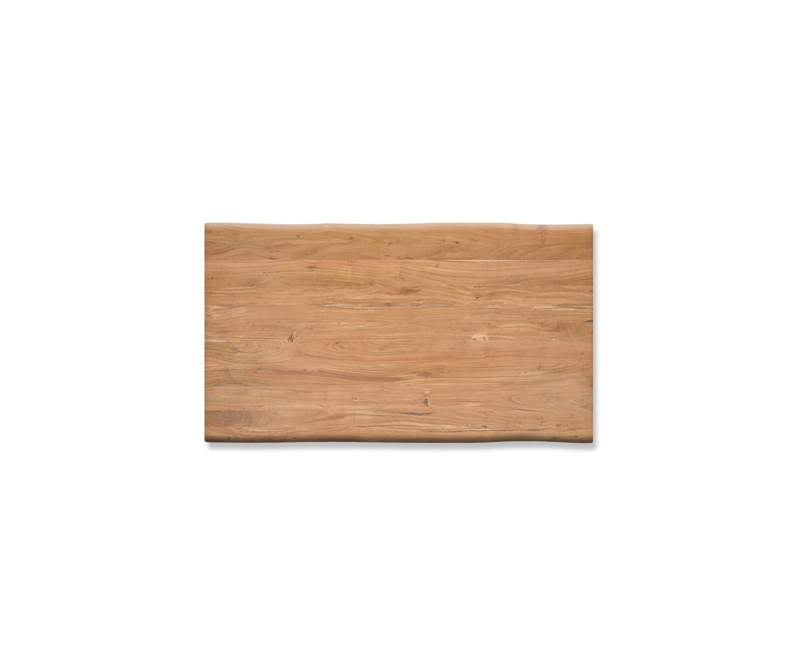 Маса 160x90cm XL Акация Натурал Неръждаема стомана Широк профил Edge 4