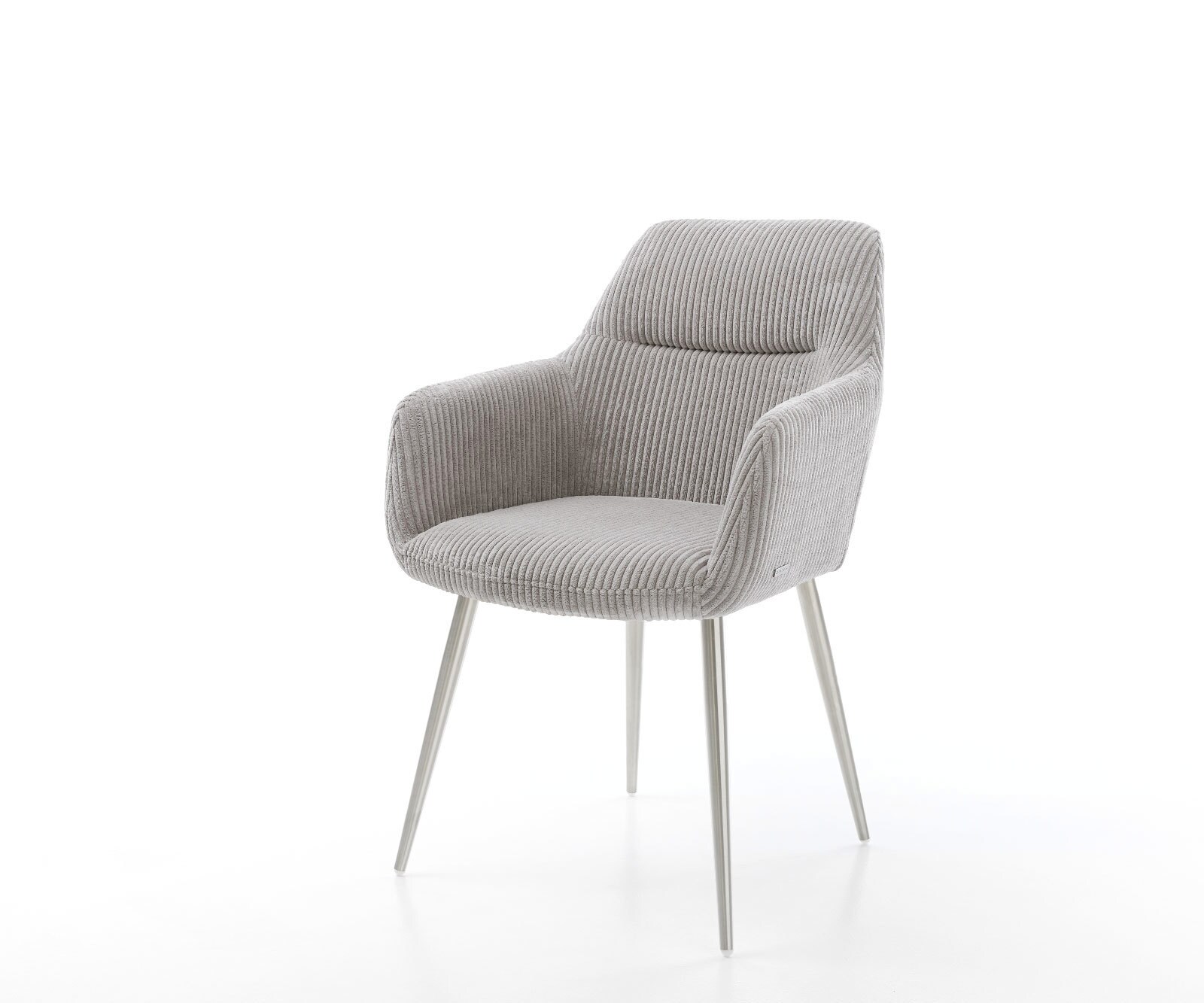 Стол Корд Сребристосив 4-крака Прави Неръждаема стомана Pejo-Flex 1