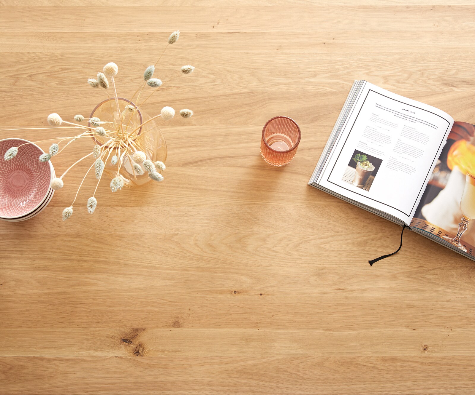 Маса 300x100 Дъб Натурал Неръждаема стомана Тесен профил Edge 6