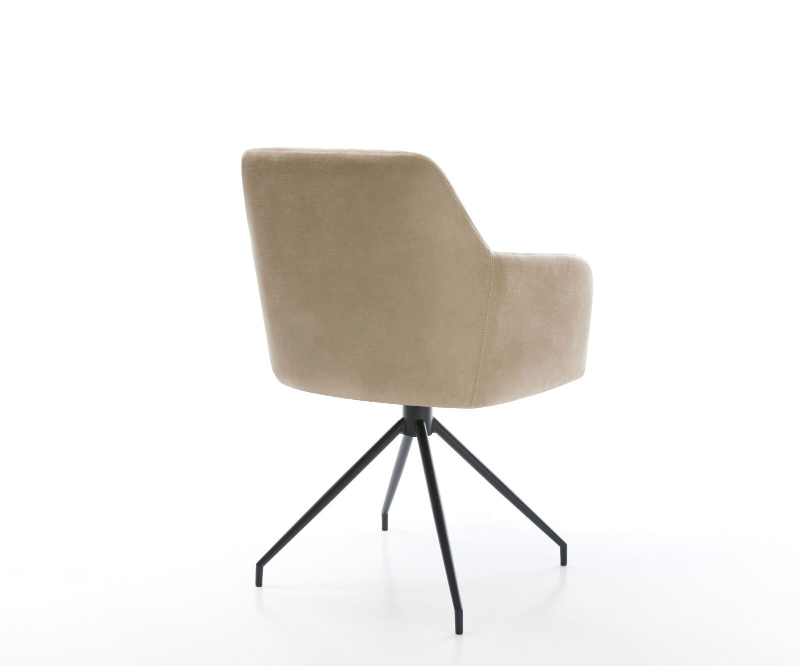 Врътящ се стол Бежов Винтидж Конус крак кръгъл Черен 180° въртящ се Greg-Flex 4 Врътящ се стол Бежов Винтидж Конус крак кръгъл Черен 180° въртящ се Greg-Flex 4