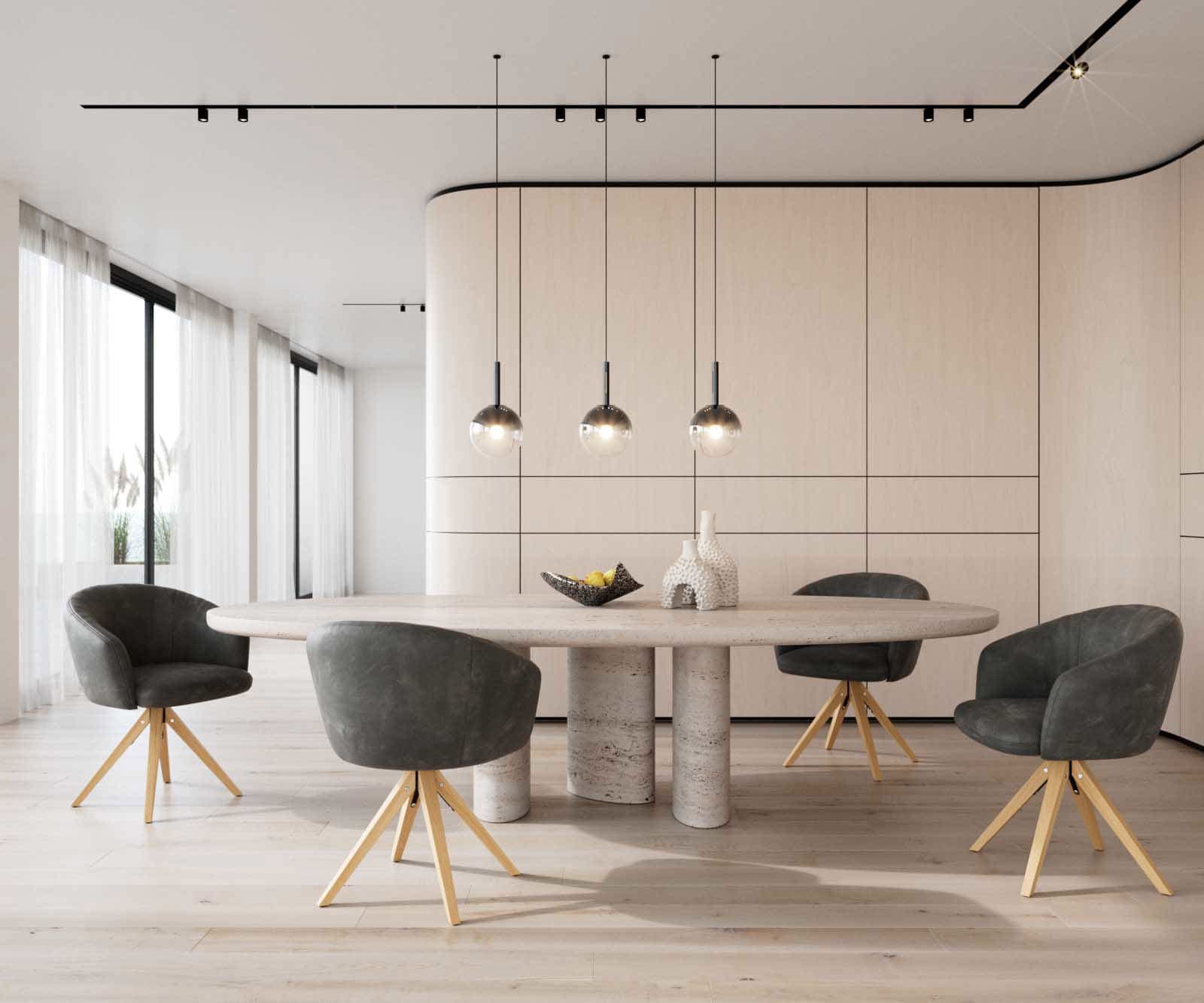 Врътящ се стол с подлакътници Антрацит Винтидж Дървена рамка  Натурал 180° въртящ се Покет пружина Caja-Flex 5 Врътящ се стол с подлакътници Антрацит Винтидж Дървена рамка  Натурал 180° въртящ се Покет пружина Caja-Flex 5