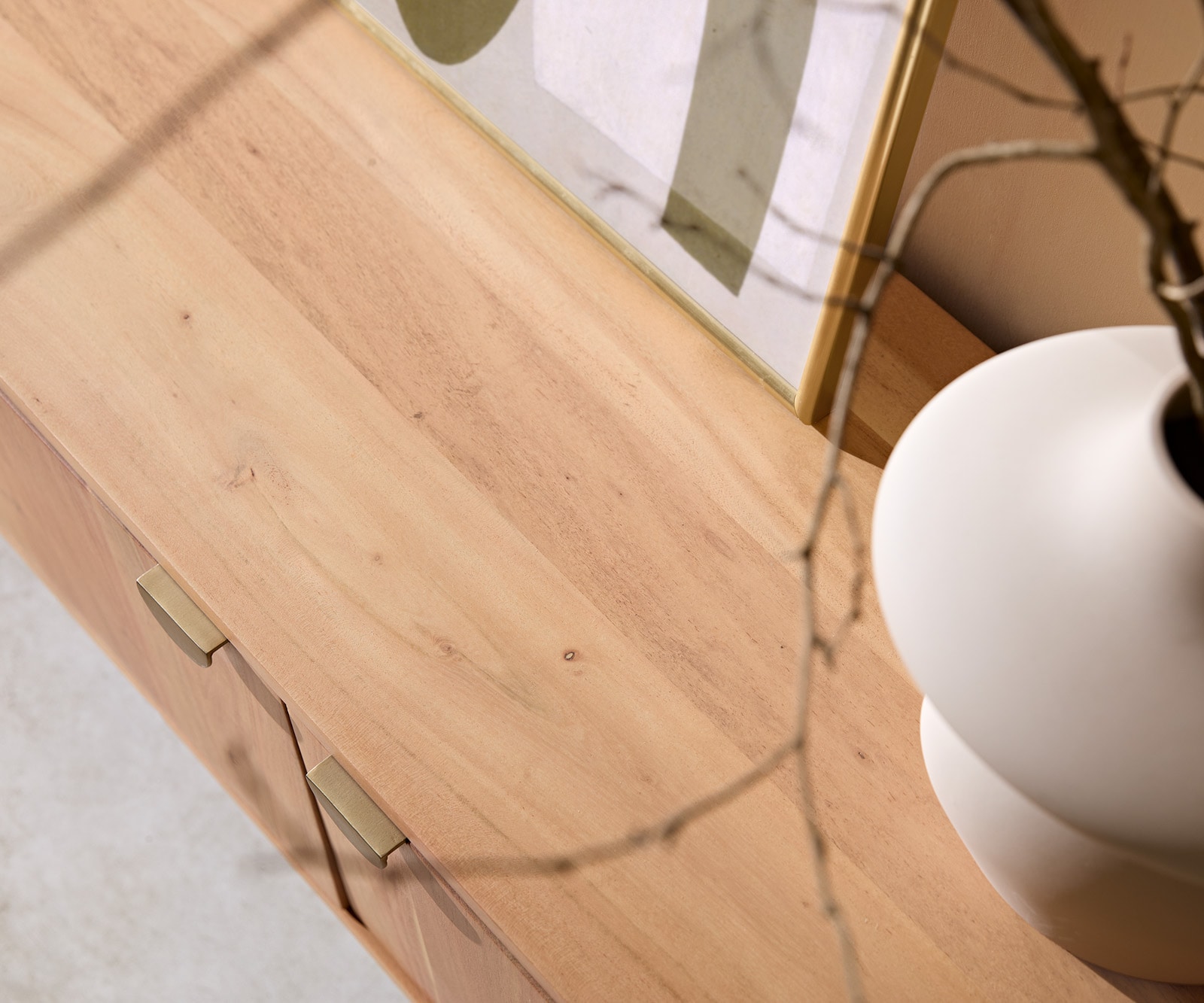 ТВ шкаф 200 cm Акация Aura 4 Врати Caius 5 ТВ шкаф 200 cm Акация Aura 4 Врати Caius 5