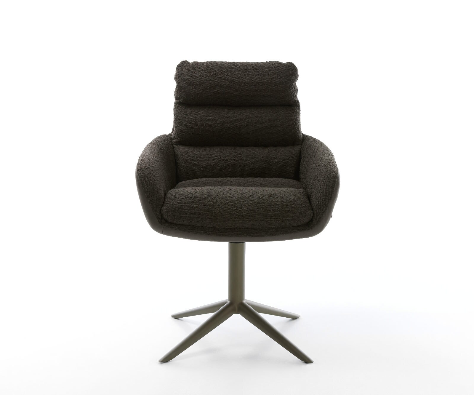 Врътящ се стол с подлакътници Комбинация от дамаски Черен Офис основа  Titan 360° въртящ се Люлеещ се Abelia-Flex 1 Врътящ се стол с подлакътници Комбинация от дамаски Черен Офис основа  Titan 360° въртящ се Люлеещ се Abelia-Flex 1