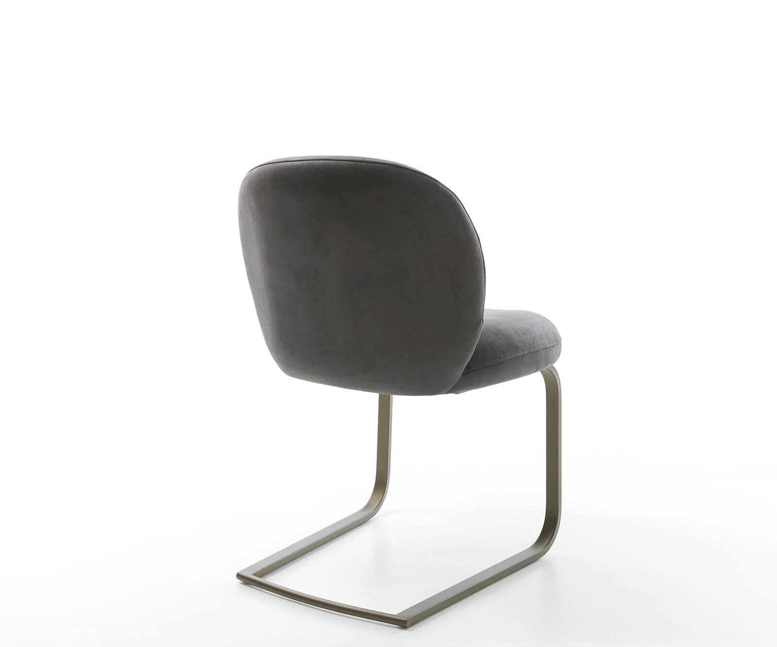 Люлеещ стол Антрацит Винтидж Конзолен крак плосък  Титан Покет пружина Nube-Flex 4