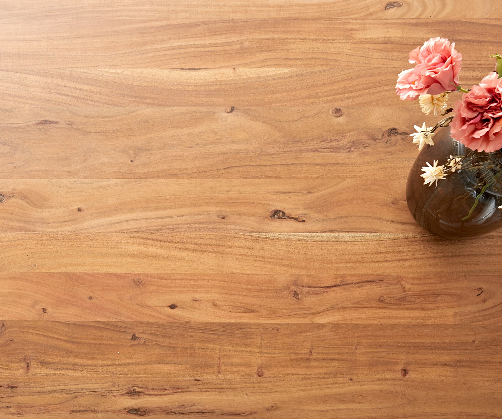 Маса 260x100 XL Акация Натурал КръстРамка Правоъгълник Неръждаема стомана Edge 6