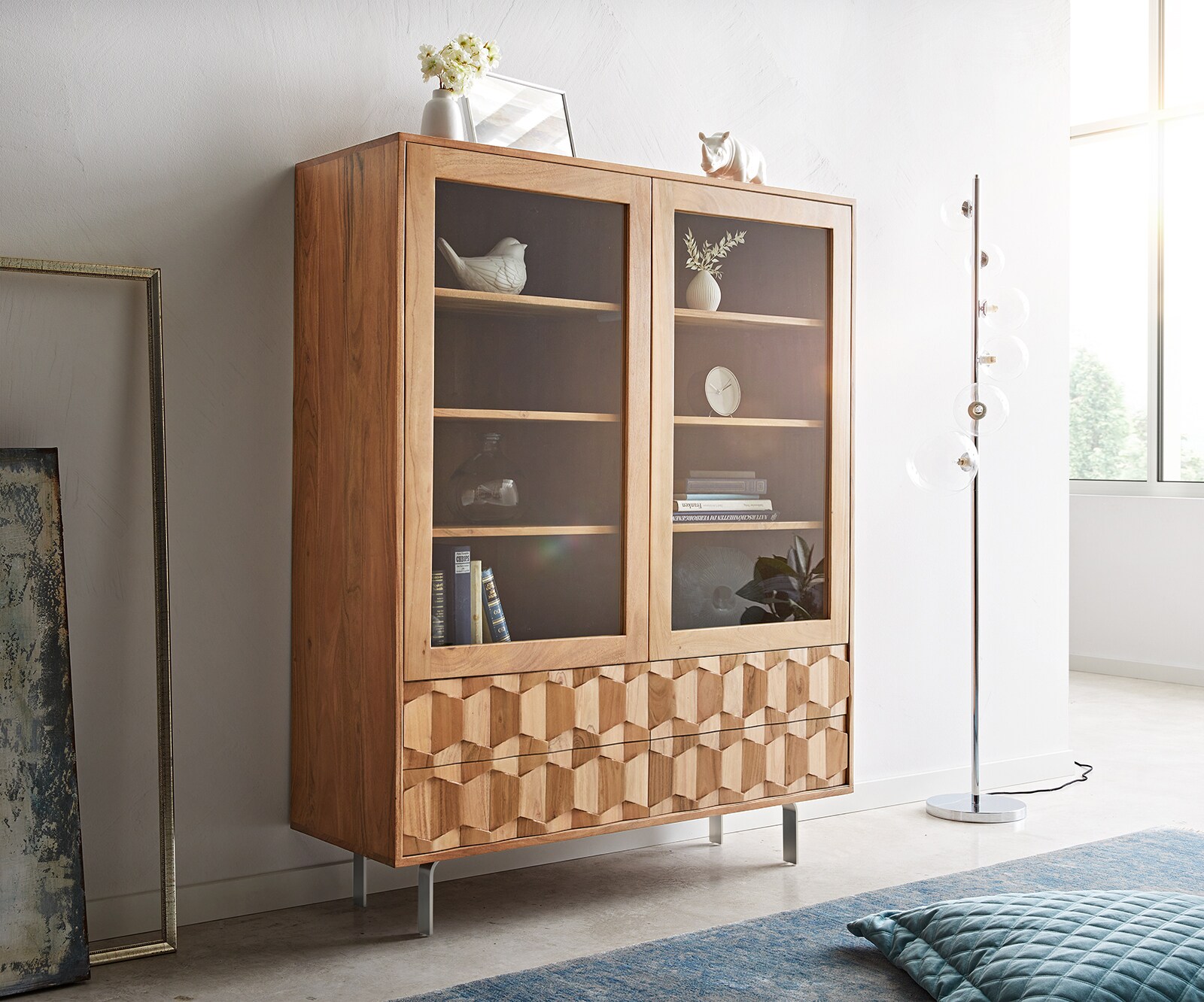  115x150 cm Акация Натурал L-Крак Fevo