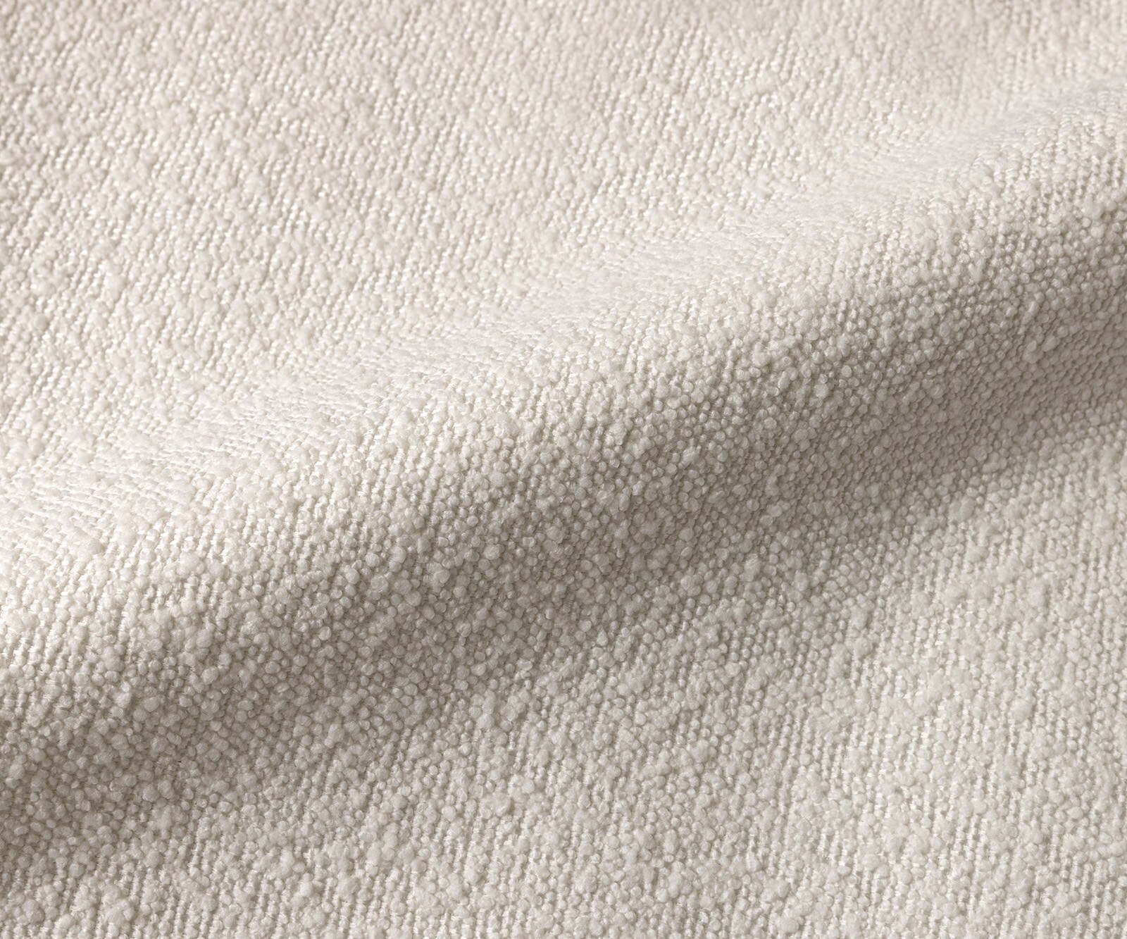 Тапицирано легло Coperti 140x200 cm Bouclé крем-бяло 2