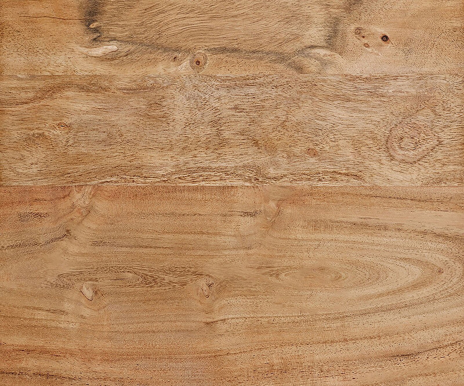 Бюфет 240x40 cm Акация Натурал 2 Врати 6 Чекмеджета V-Крак Неръждаема стомана Eloi 2