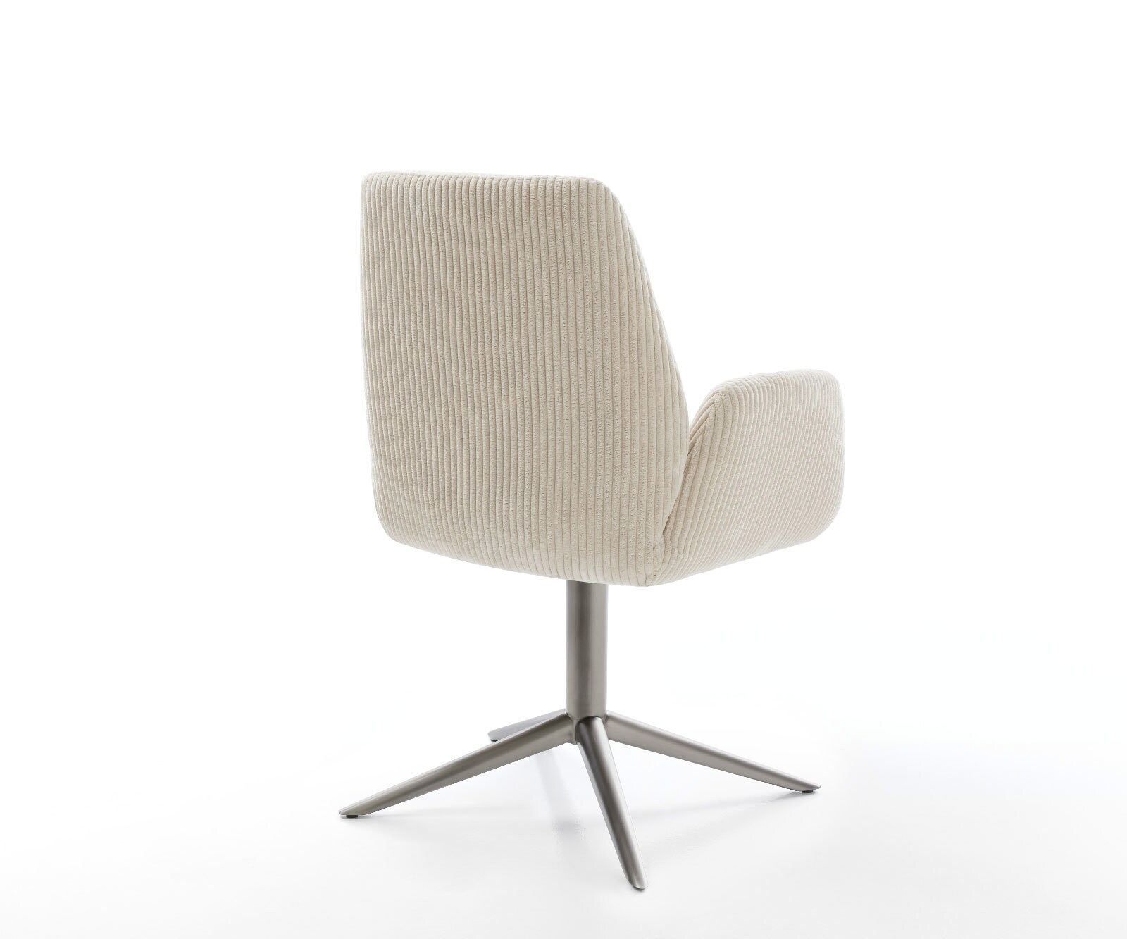 Въртящ се стол Zoa-Flex Cord Бежов База графит Въртене на 360° Люлееща се функция Ядро от джобни пружини 4