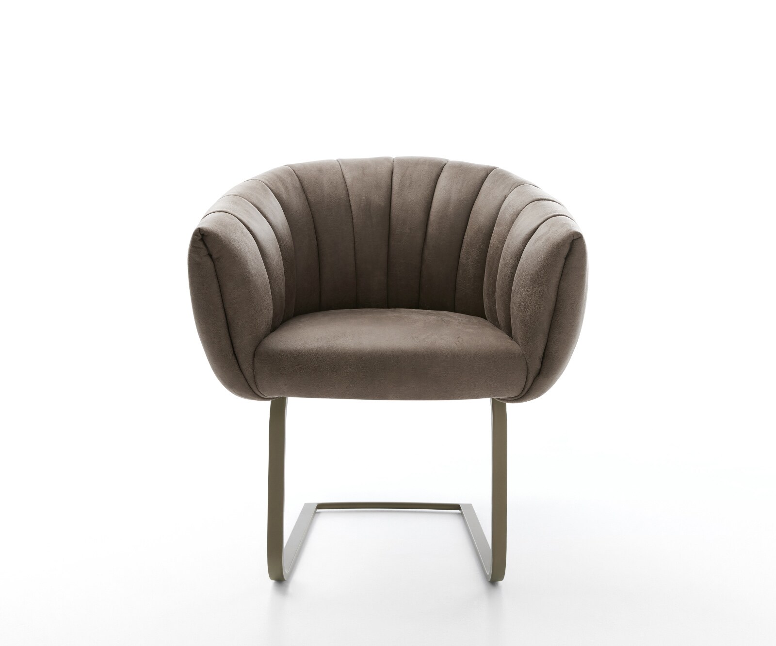 Конзолен стол Jada-Flex, микрофибър сив, винтидж стол с конзола с плосък ефект титанова сърцевина с джобни пружини 1