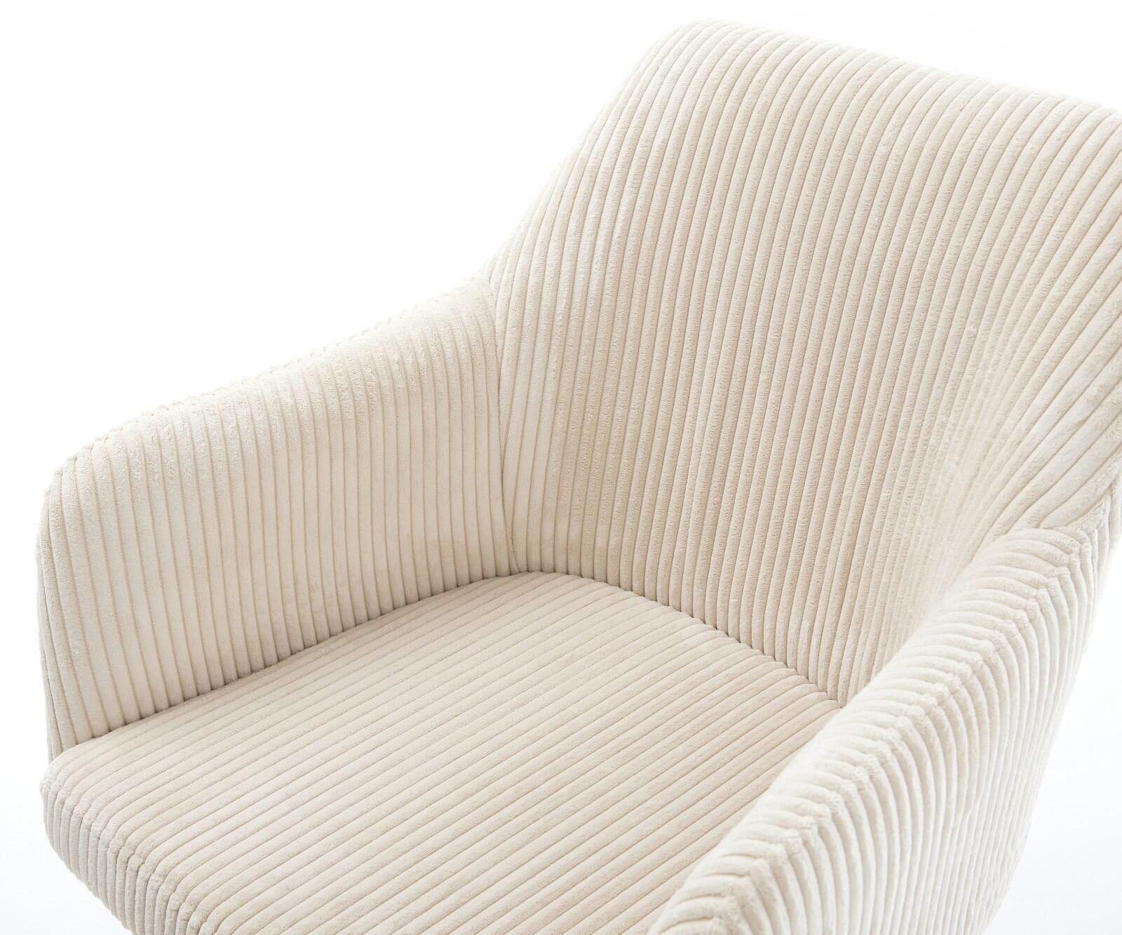 Стол с конзола Greg-Flex Cord Beige Стол с конзола с плоска графитна сърцевина от джобни пружини 3