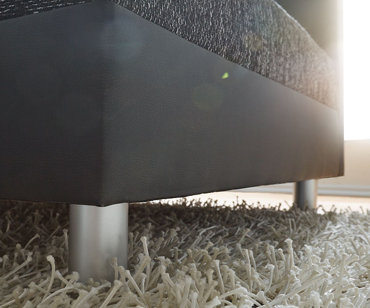 Ъглов диван Кафяв античен вид модулна лежанка дясна Clovis 5 Ъглов диван Кафяв античен вид модулна лежанка дясна Clovis 5