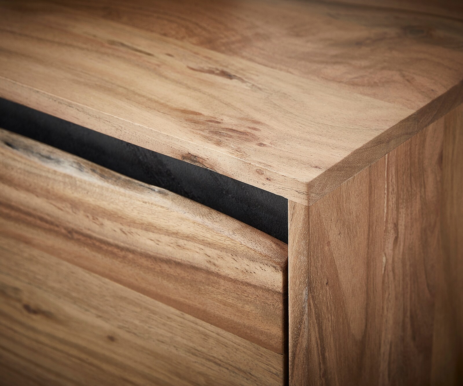 Бюфет 200x45 cm Акация Натурал 4 Врати естествен ръб Stonegrace 5 Бюфет 200x45 cm Акация Натурал 4 Врати естествен ръб Stonegrace 5