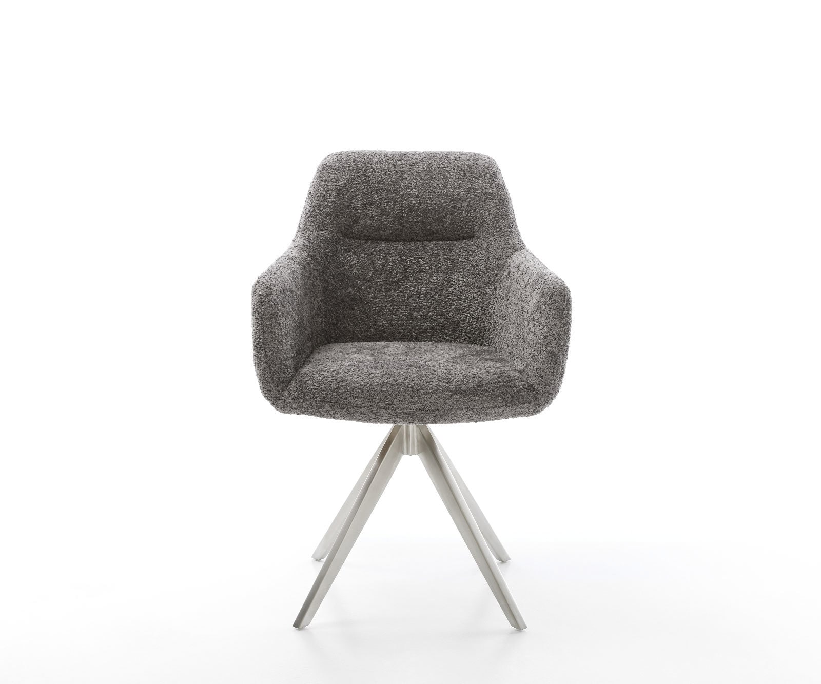 Врътящ се стол Букле Сив Конус крак  Неръждаема стомана 180° въртящ се Pejo-Flex 1 Врътящ се стол Букле Сив Конус крак  Неръждаема стомана 180° въртящ се Pejo-Flex 1