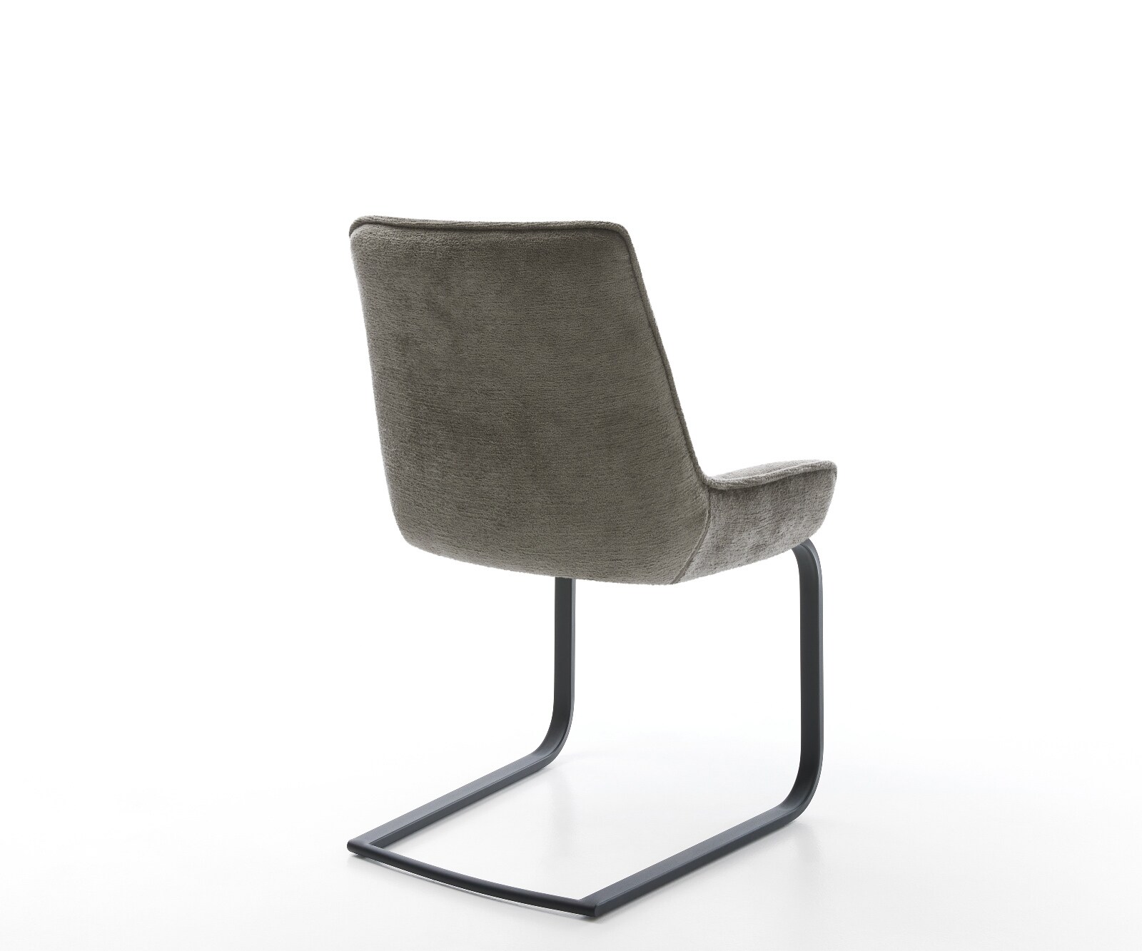 Конзолен стол Taimi-Flex Bouclé Soft Mud Конзолен стол плоско черно 4