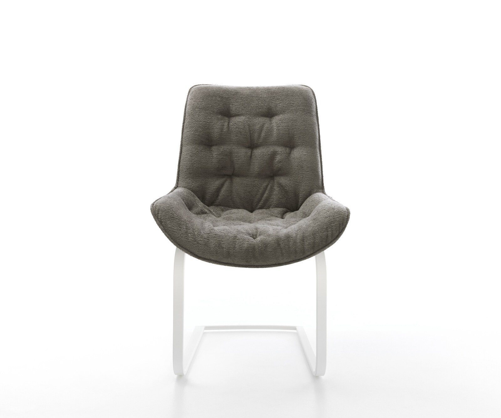 Конзолен стол Taimi-Flex Bouclé Soft Mud Конзолен стол плоско бяло 1