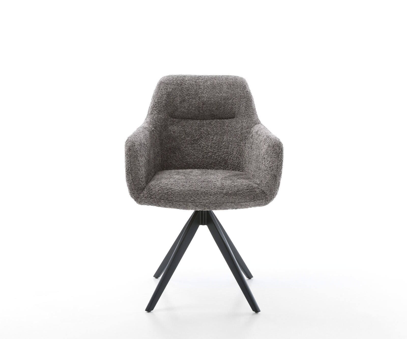 Врътящ се стол Букле Сив Конус крак  Черен 180° въртящ се Pejo-Flex 1 Врътящ се стол Букле Сив Конус крак  Черен 180° въртящ се Pejo-Flex 1