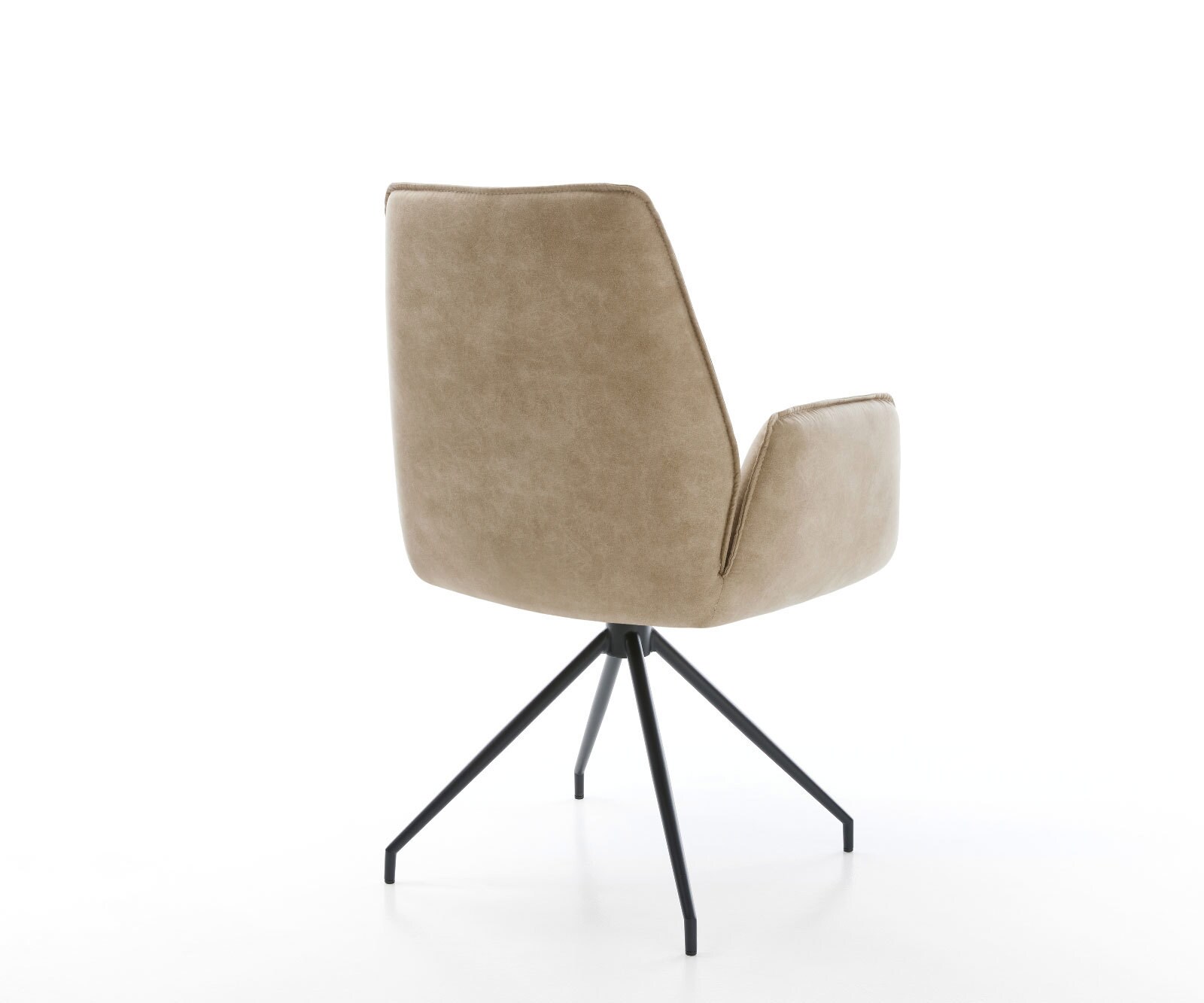 Врътящ се стол Бежов Винтидж Конус крак кръгъл Черен 180° въртящ се Zoa-Flex 4 Врътящ се стол Бежов Винтидж Конус крак кръгъл Черен 180° въртящ се Zoa-Flex 4