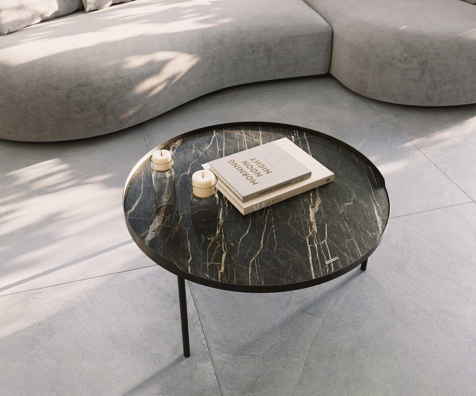 Холна маса 80x80 cm Керамика Laminam®Noir Desir Кафяв Металрамка Ефектен финиш Titan Torell 4 Холна маса 80x80 cm Керамика Laminam®Noir Desir Кафяв Металрамка Ефектен финиш Titan Torell 4